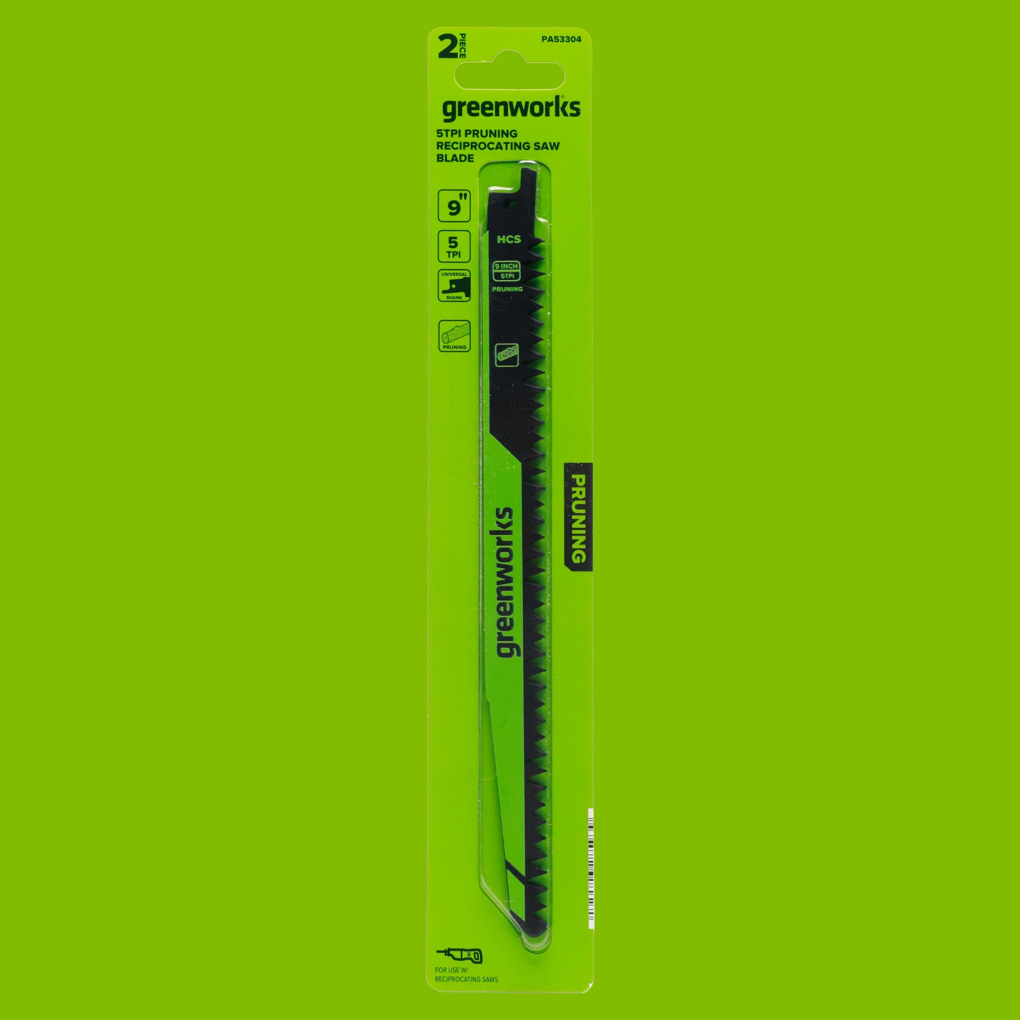 2-PC 9 in. 5TPI Recip Saw Pruning Blades - Image 6