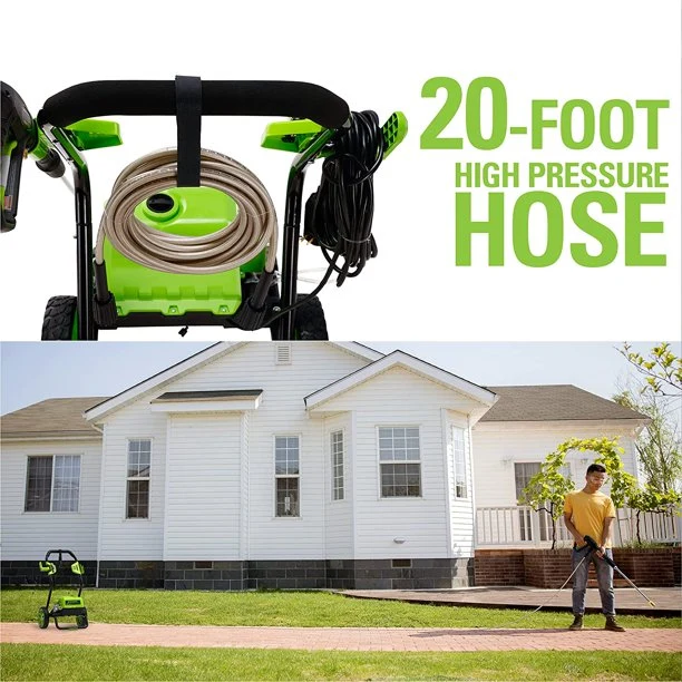 2000 PSI 1.1 GPM Cold Water Electric Pressure Washer (Black Frame) - Image 11