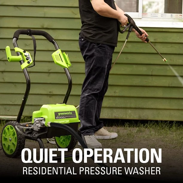 2000 PSI 1.1 GPM Cold Water Electric Pressure Washer (Black Frame) - Image 12