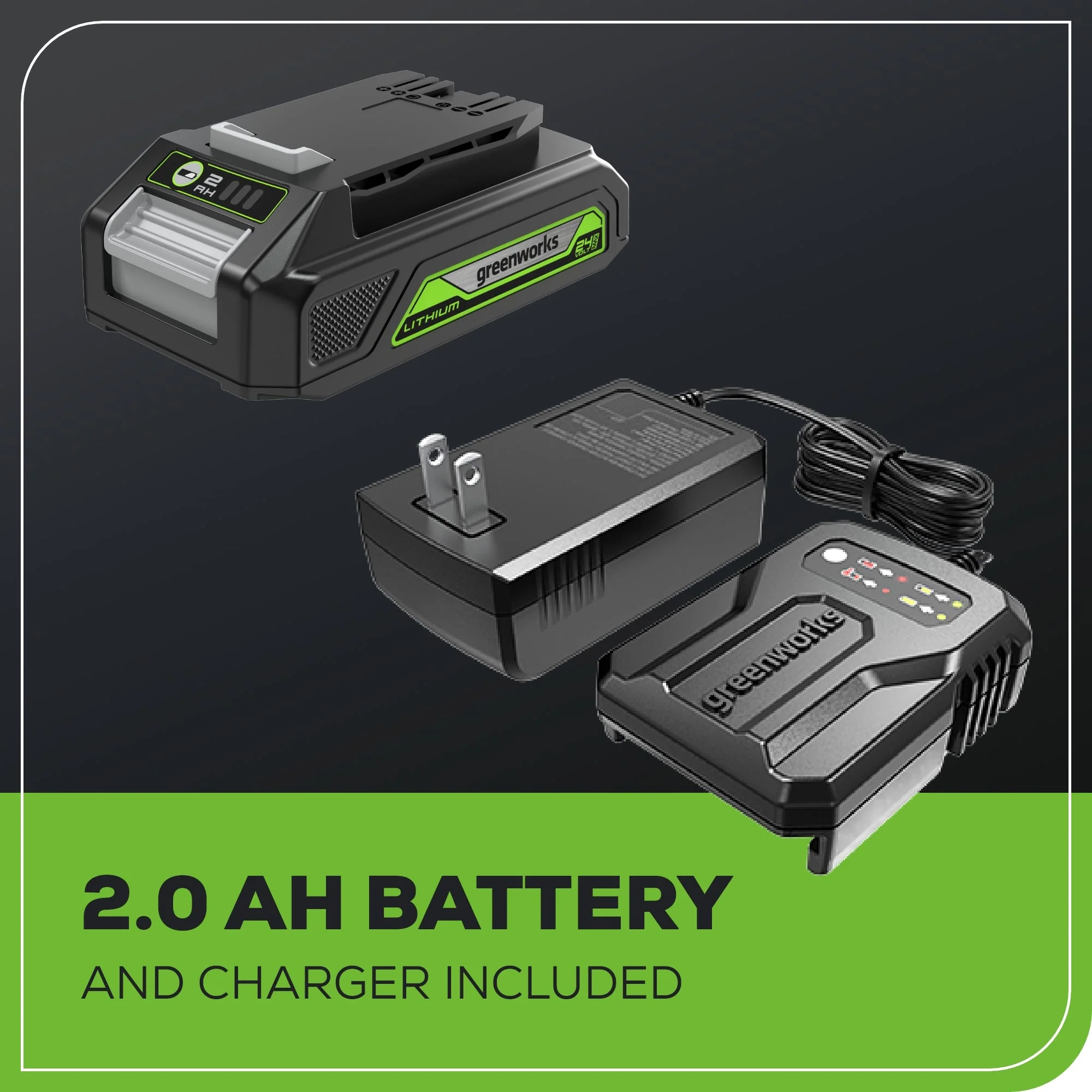 24V 1" One-Handed Compact Reciprocating Saw: 2.0 Ah Battery and Charger - Image 10
