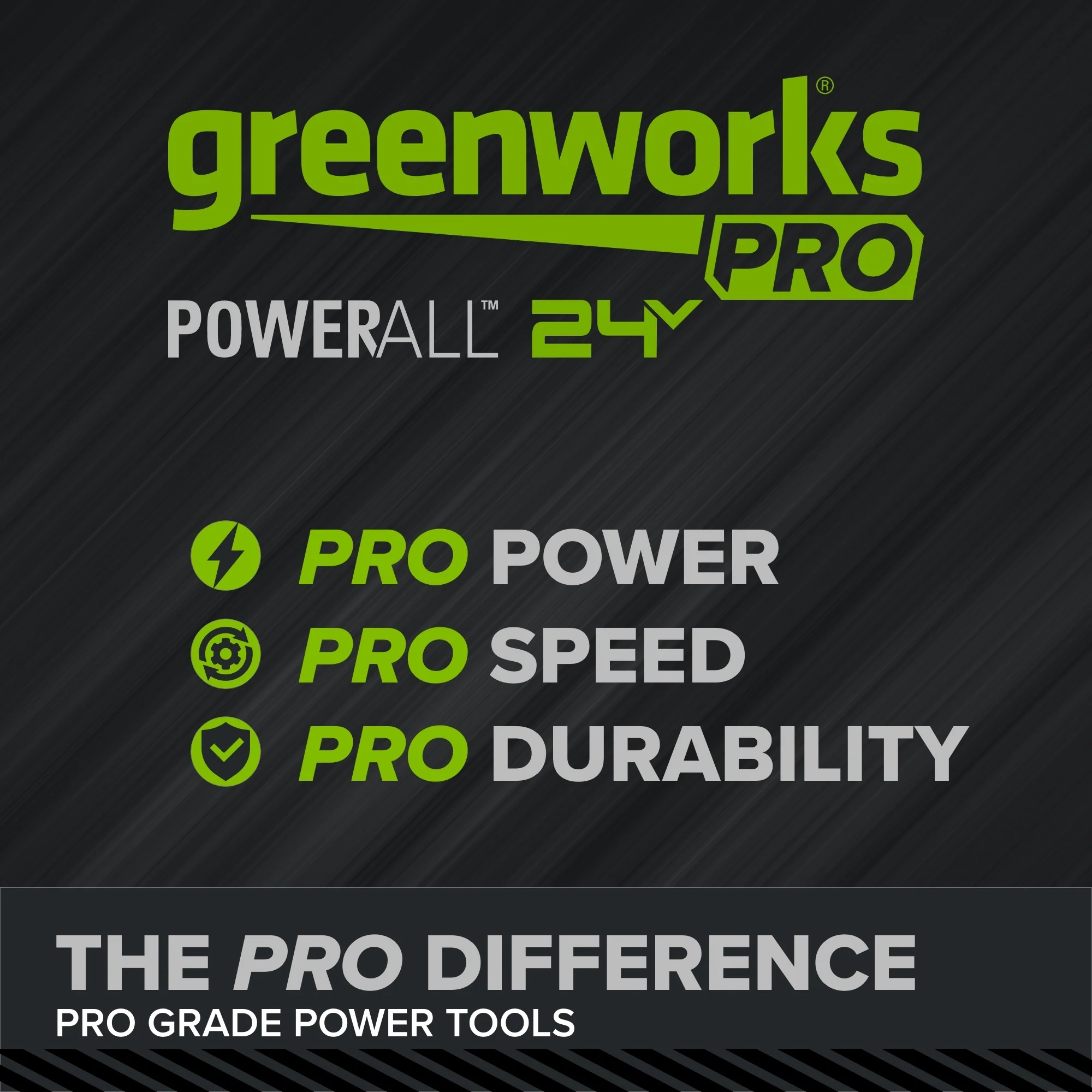 24V PowerAll Pro 850 in-lb 1/2" Hammer Drill, with 2.0 Ah USB-C Battery, 30W Charger, Belt Clip, and Auxiliary Handle - Image 7