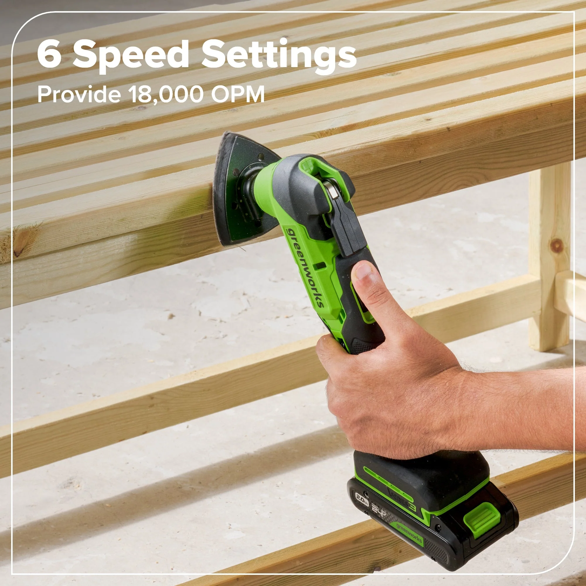 24V Brushless Power Tool 10PC Combo Kit: (2) 4.0 Ah and (1) 2.0 Ah USB-C Batteries and Charger - Image 23