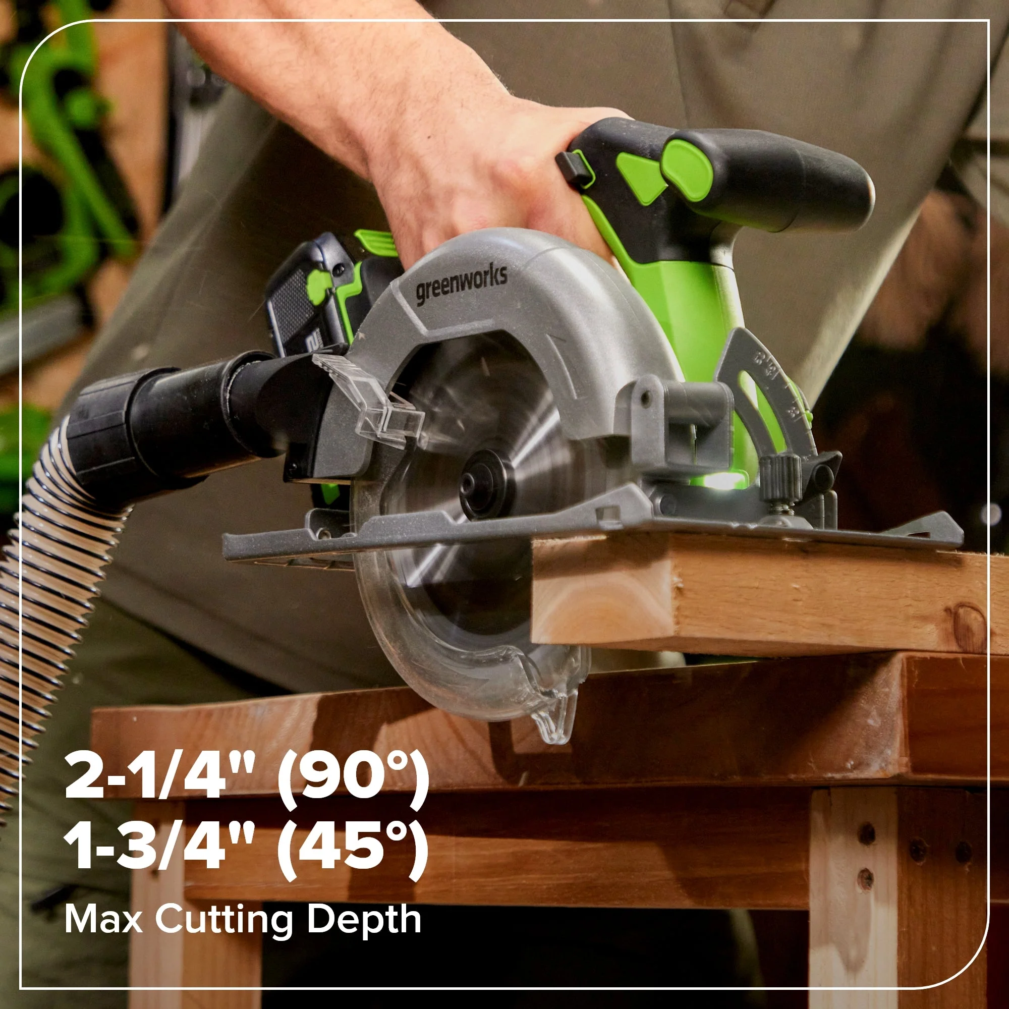 24V Brushless Power Tool 5PC Combo Kit, (1) 4.0 Ah and (1) 2.0 Ah USB-C Batteries and Charger - Image 19
