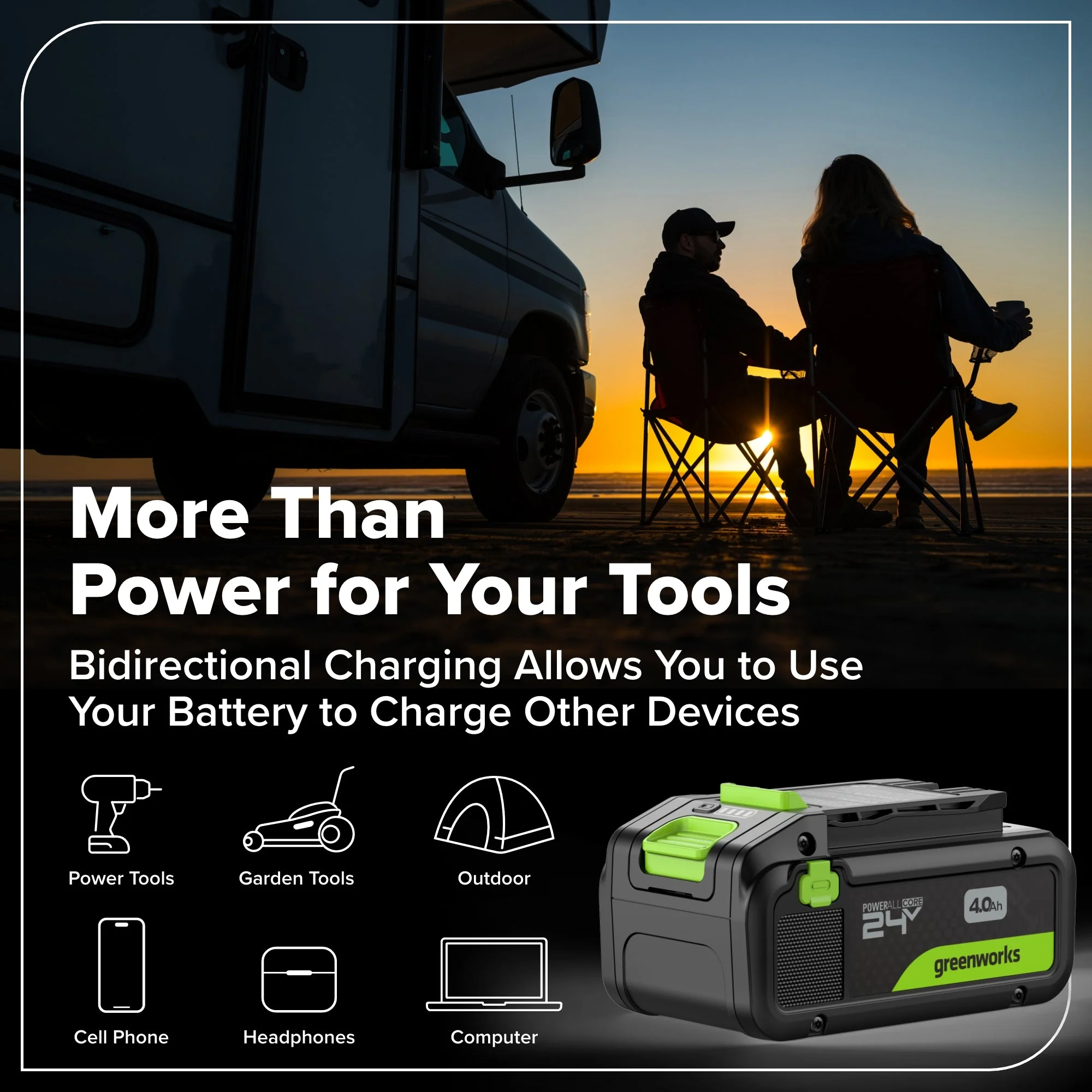 24V Cordless Battery 1/2" 800 in/lbs Drill Driver: 4.0 Ah USB-C Battery and 65W USB-C Fast Charger - Image 17