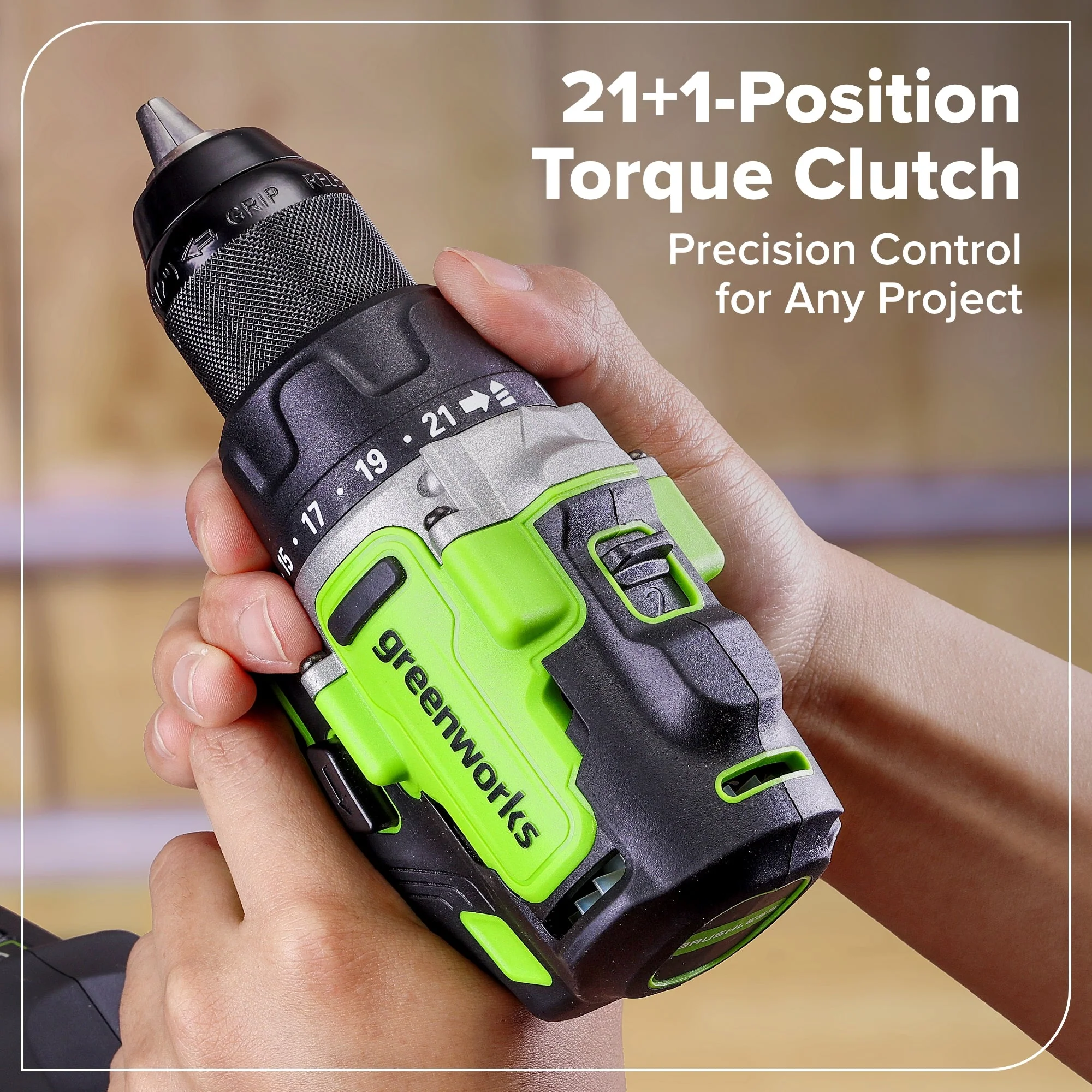24V Cordless Battery 1/2" 800 in/lbs Drill Driver: 4.0 Ah USB-C Battery and 65W USB-C Fast Charger - Image 9