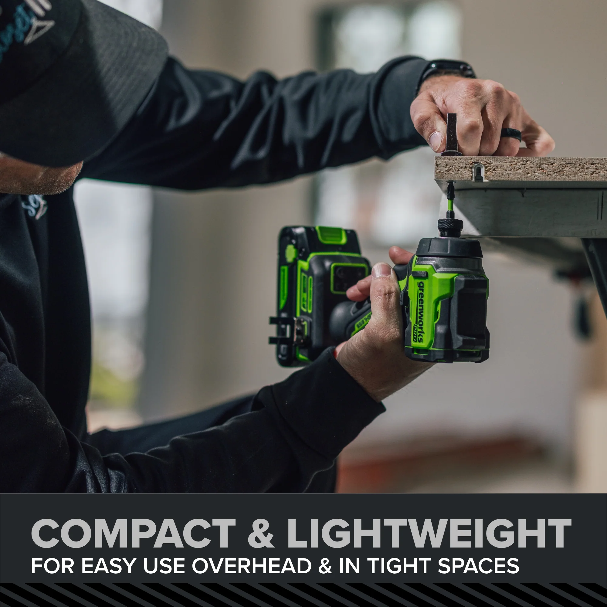 24V PowerAll Pro 530 in-lb Drill Driver and 2,200 in-lb Impact Driver Combo Kit, with (2) 2.0 Ah Batteries, 65W Charger, 3' Cable, Belt Clips, and Carrying Bag - Image 16