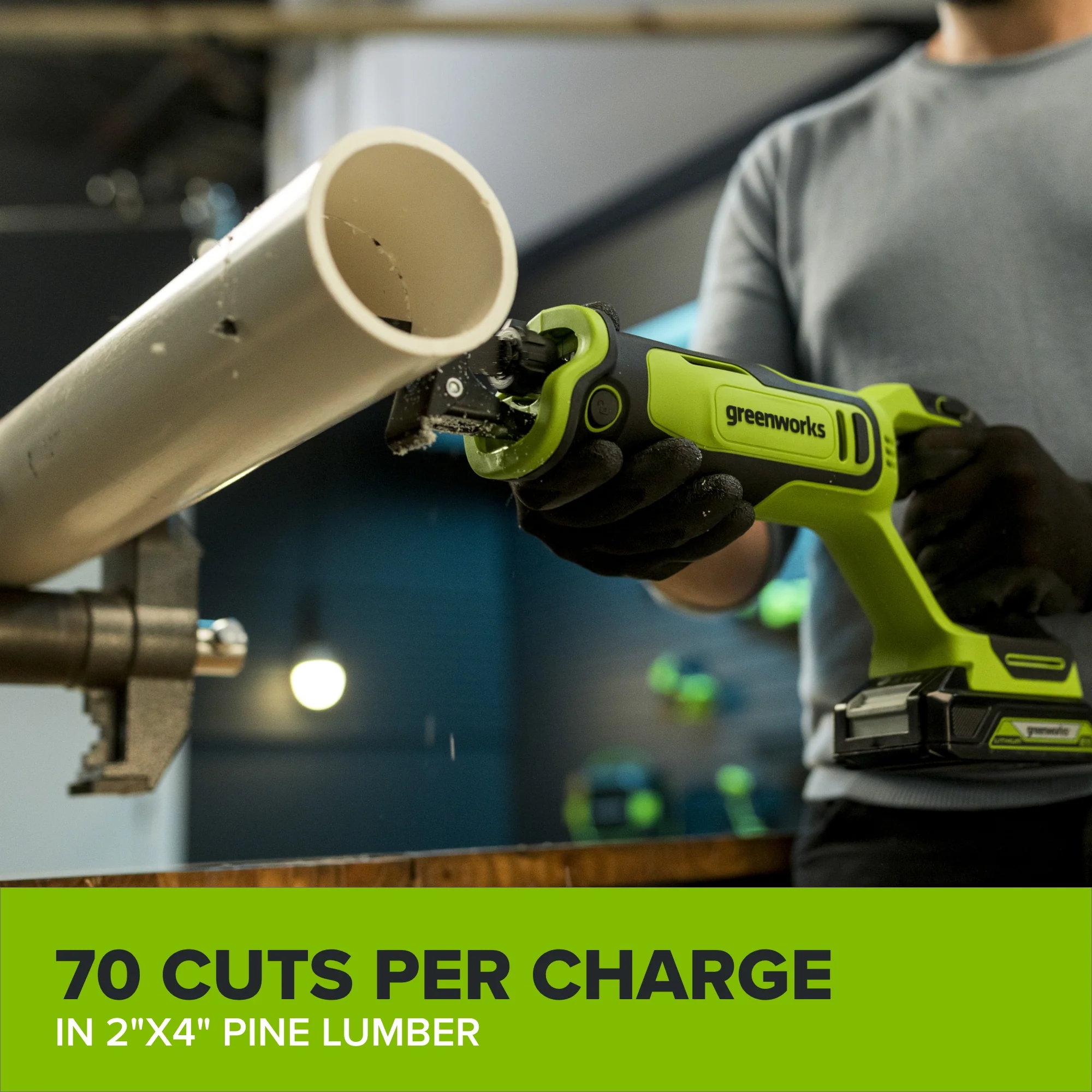 24V PowerAll 4-Tool Combo Kit: (2) 2.0 Ah USB-C Batteries, 30W USB-C Charger Block, and 3' 100W USB-C Cable - Image 18