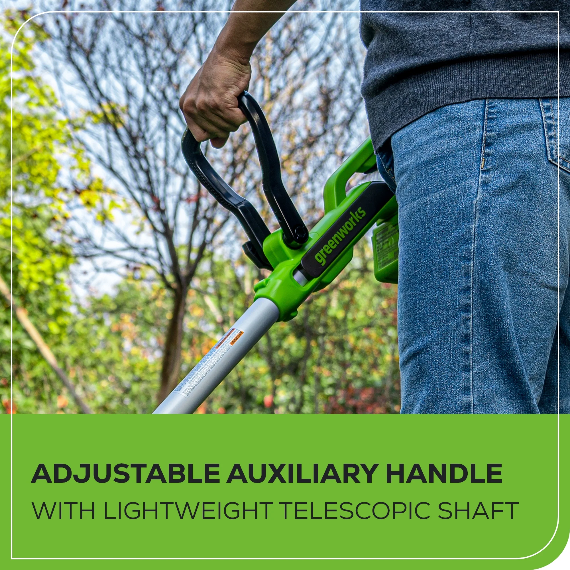 40V 13" Gen2 Cordless Battery String Trimmer / Edger (Tool Only) - Image 5