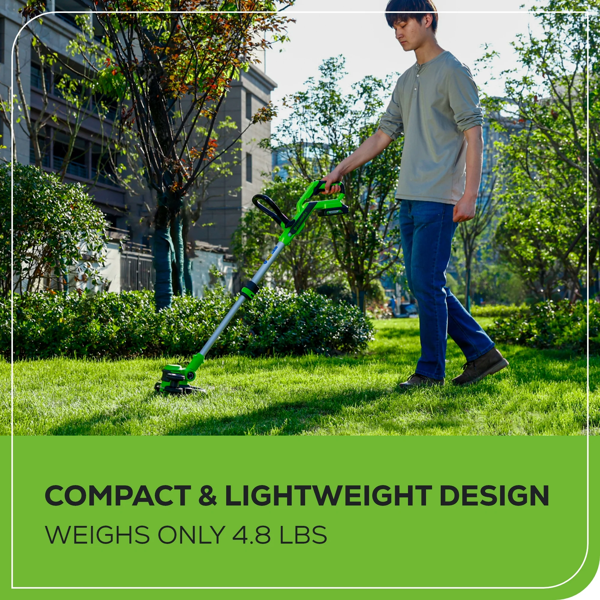 40V 13" Gen2 Cordless Battery String Trimmer / Edger (Tool Only) - Image 8