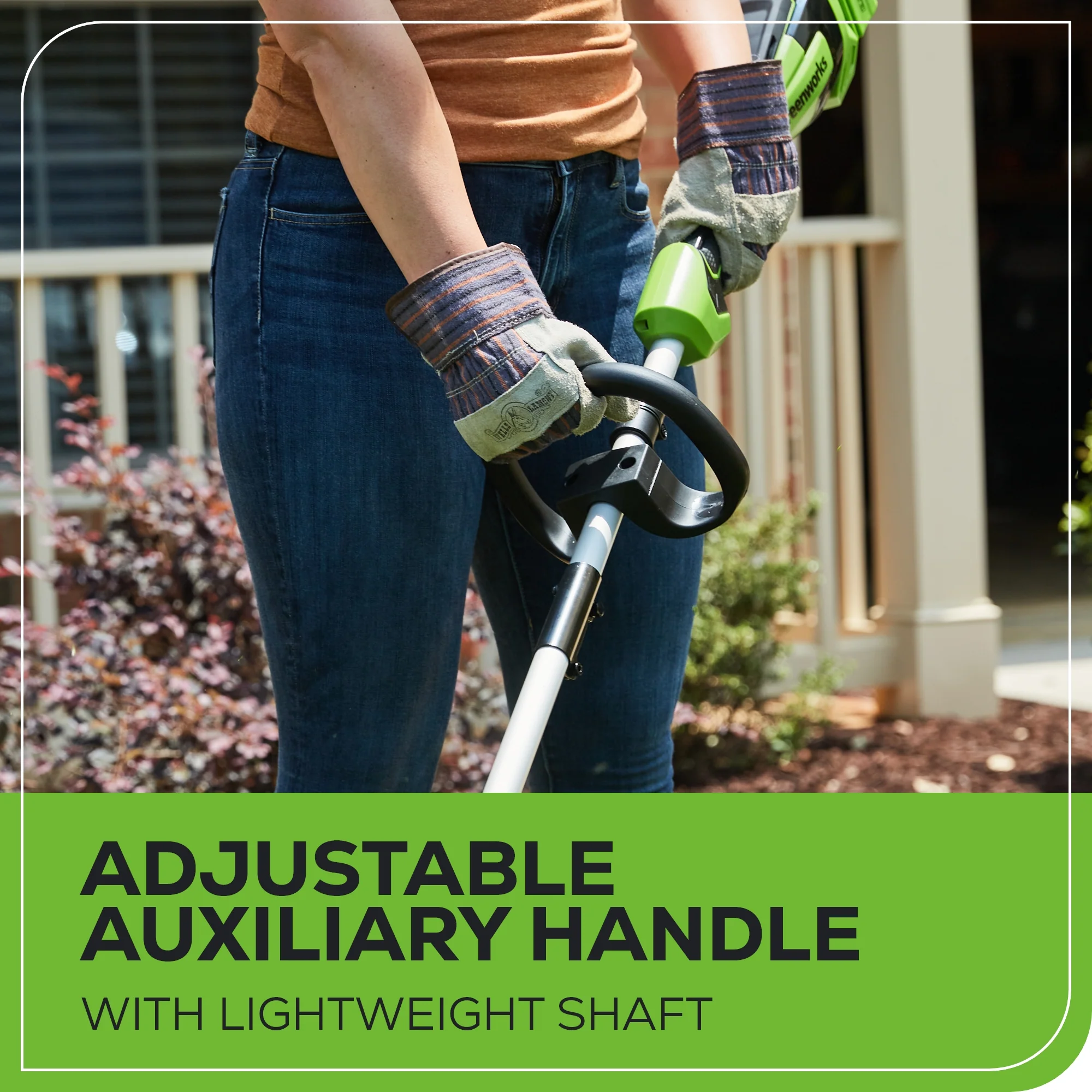 40V 15" Gen 2 Cordless String Trimmer: 2.0 Ah Battery and Charger - Image 8