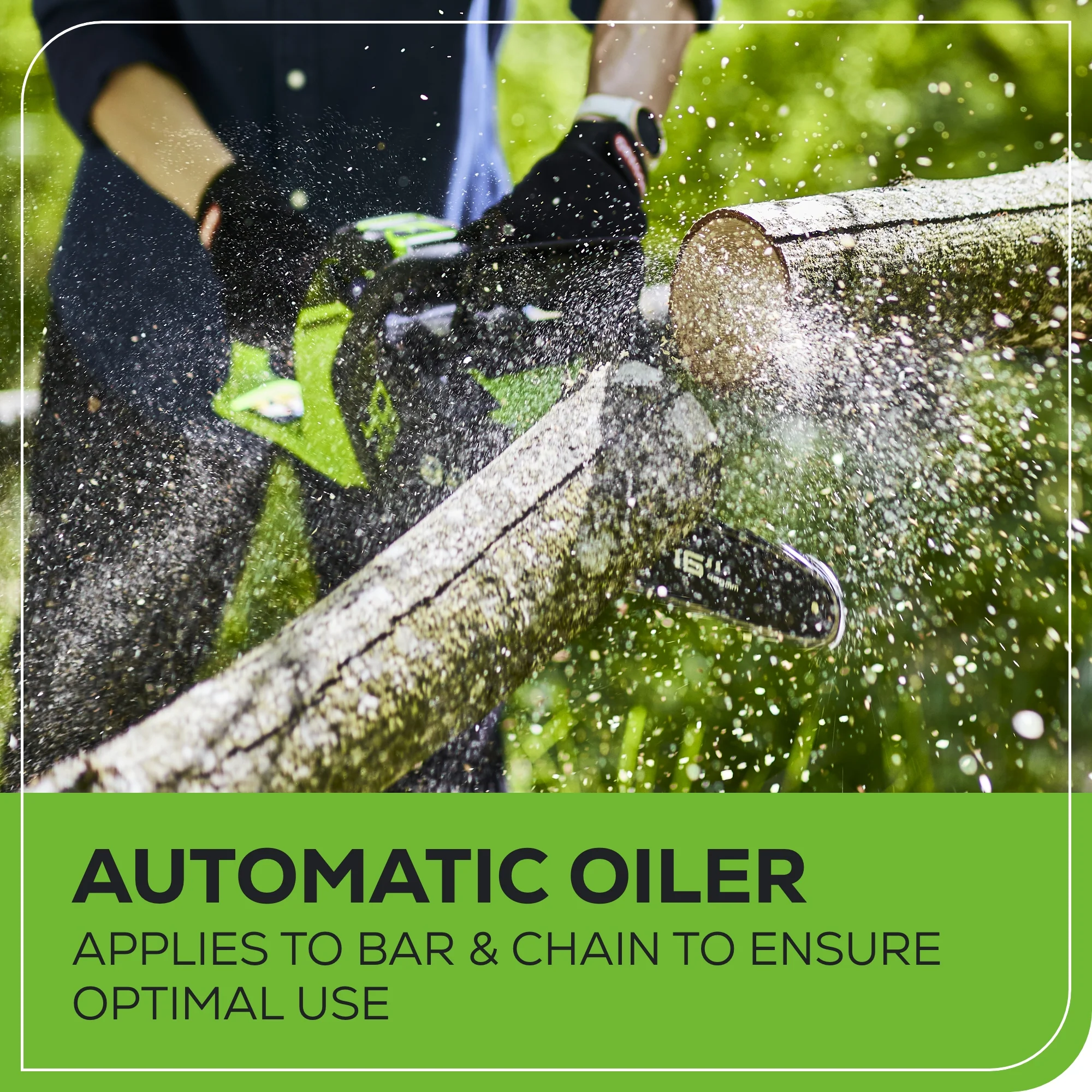 40V 16" Cordless Battery Chainsaw (Tool Only) - Image 6