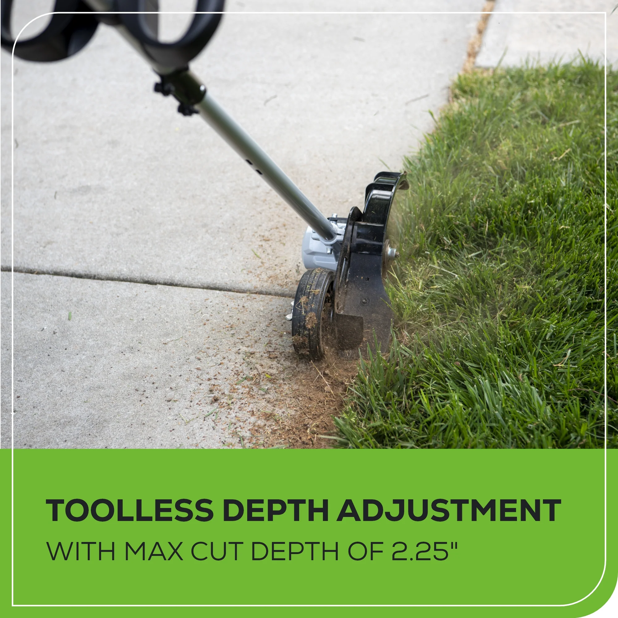 40V 8" Cordless Battery Edger (Tool Only) - Image 8