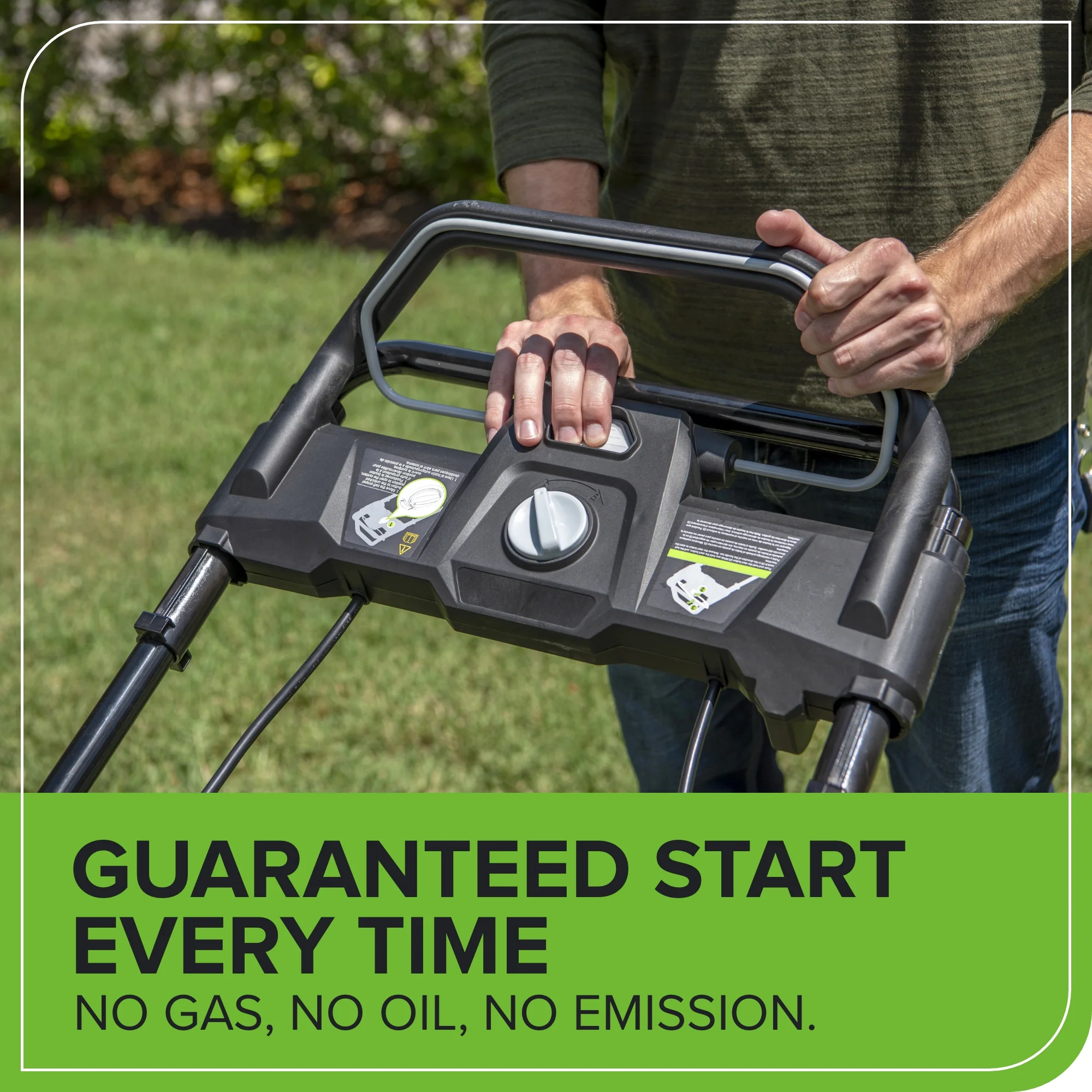 40V 21" Cordless Battery Self-Propelled Lawn Mower: (2) 4.0 Ah USB Batteries and Charger, LM2124S - Image 6