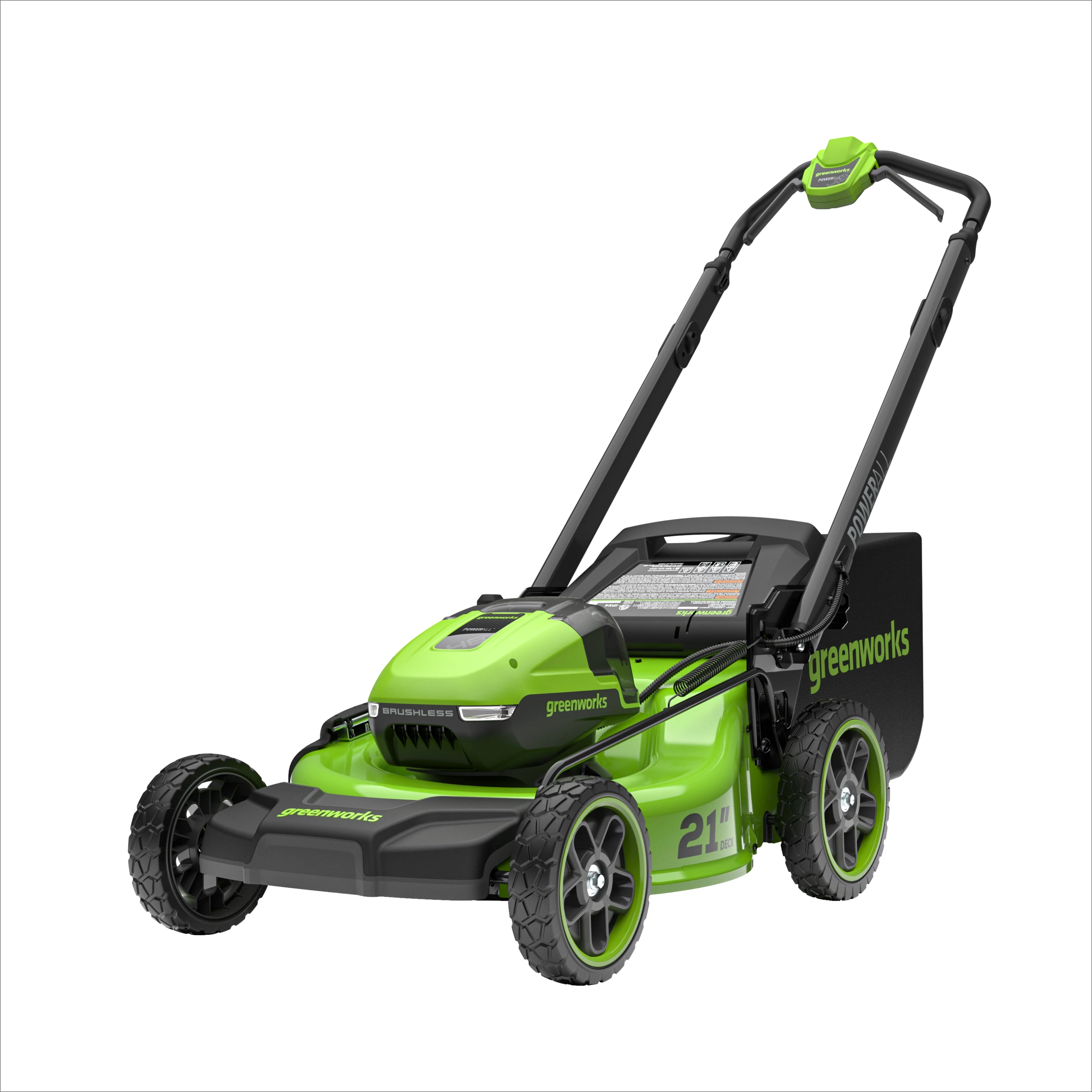 OPEN BOX 48V (24V x 2) 21" Cordless Battery Push Mower 3PC Combo Kit w/ (4) 4.0Ah High Power Batteries & (2) Dual Port Chargers - Image 14