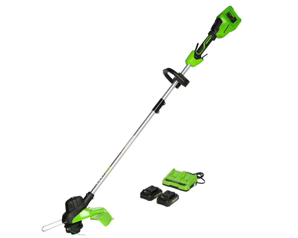 48V (24V x 2) 15" Cordless Battery TORQDRIVE String Trimmer Combo Kit, 24V 320 CFM Blower and 24V 22" Hedge Trimmer: (2) 2.0 Ah USB Batteries and Charger - Image 2