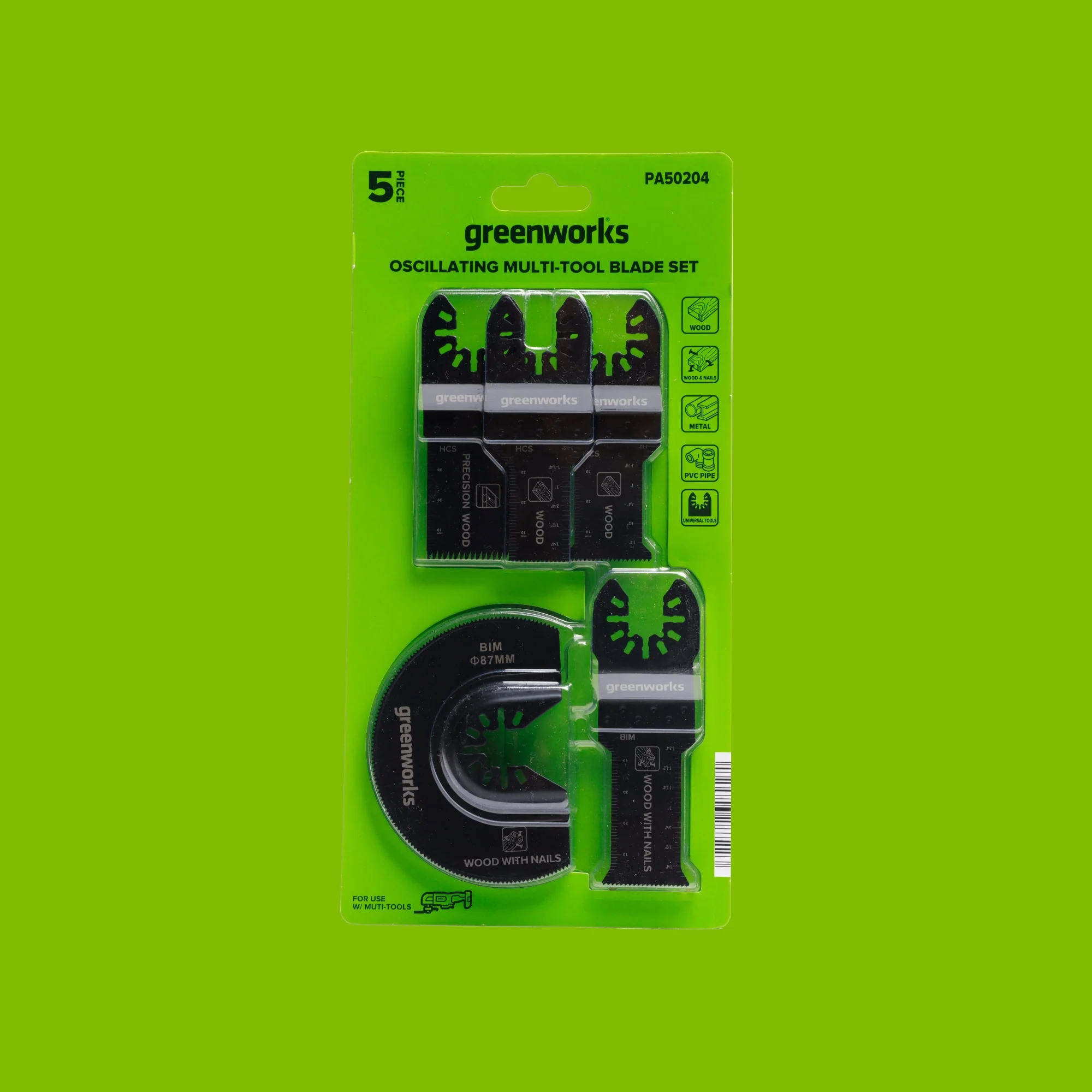 5-PC General Use Multi Tool Blades - Image 6