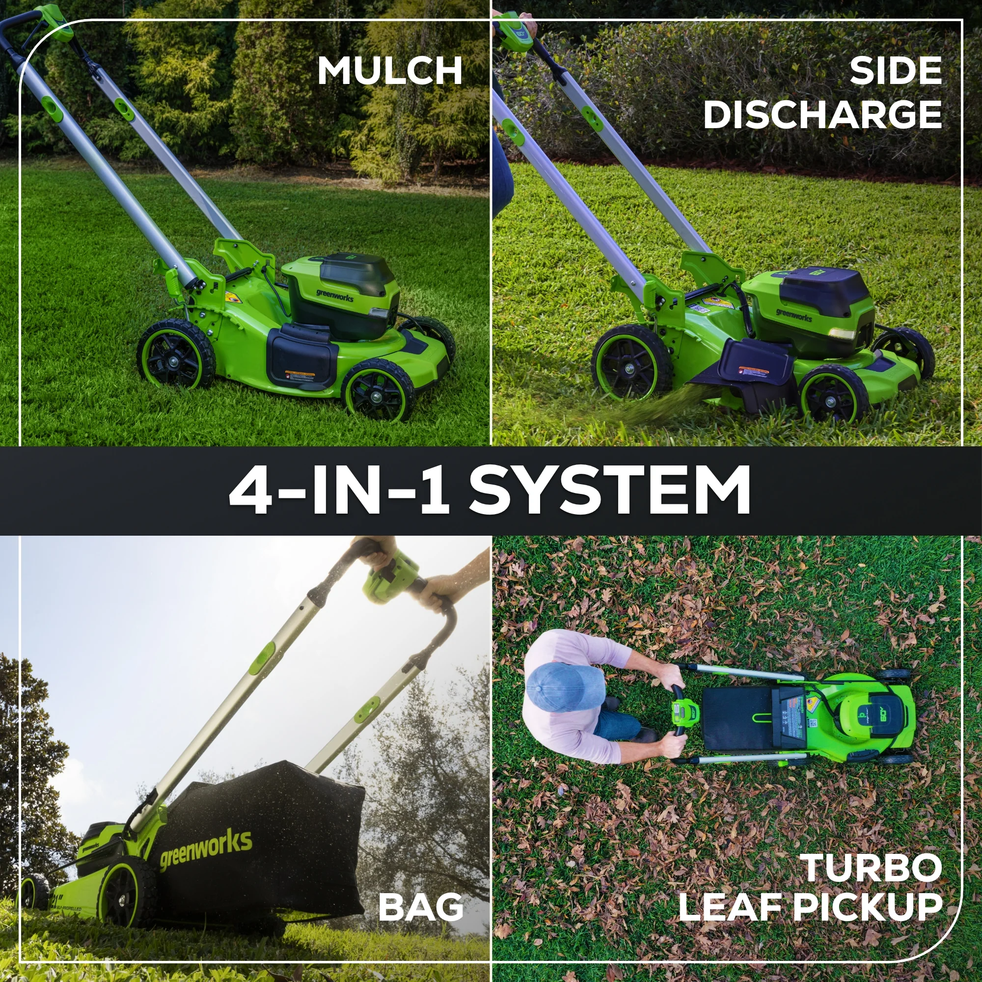 60V 21" Cordless Battery Self-Propelled Mower: (2) 5Ah Battery and 6A Rapid Charger, LM2156S - Image 10