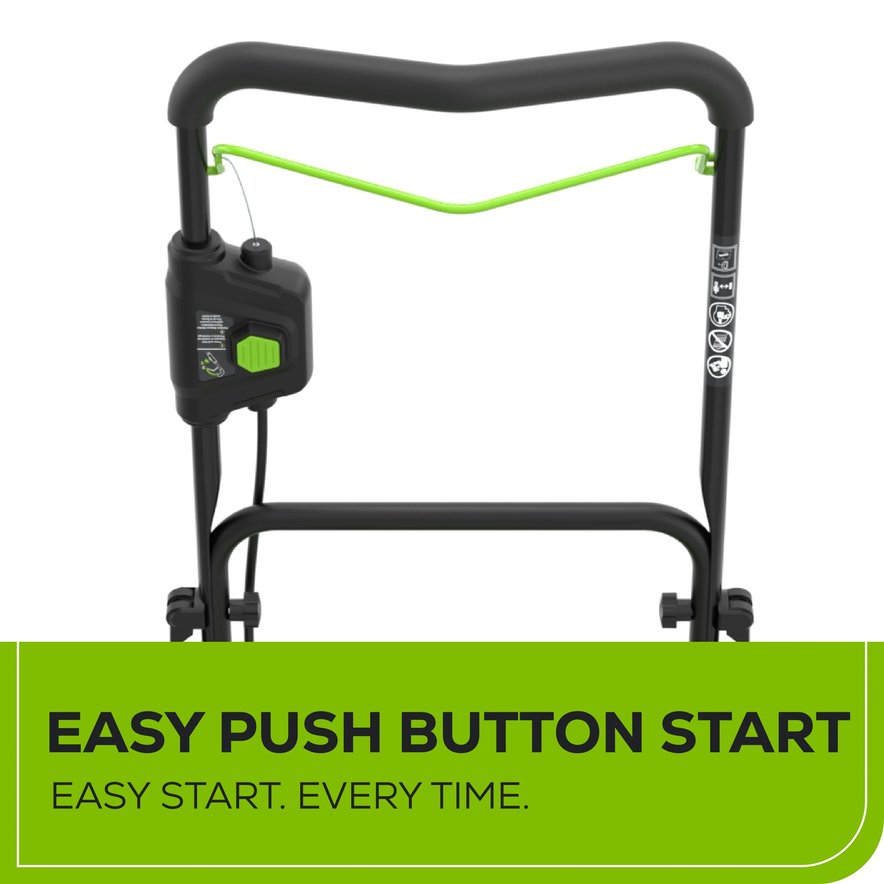 60V 22" Cordless Battery Wheeled String Trimmer, 8.0 Ah Battery and Charger - Image 6