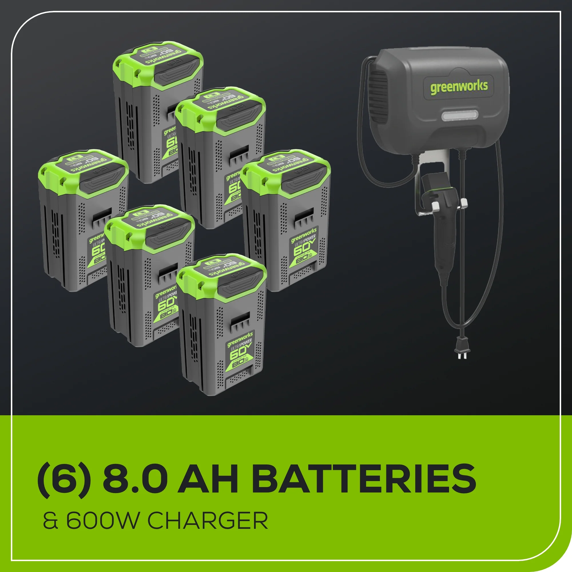 60V 42" Cordless Battery CrossoverT Riding Lawn Mower, (6) 8.0 Ah Batteries and 600W Wall Charger, CRT4262 - Image 13