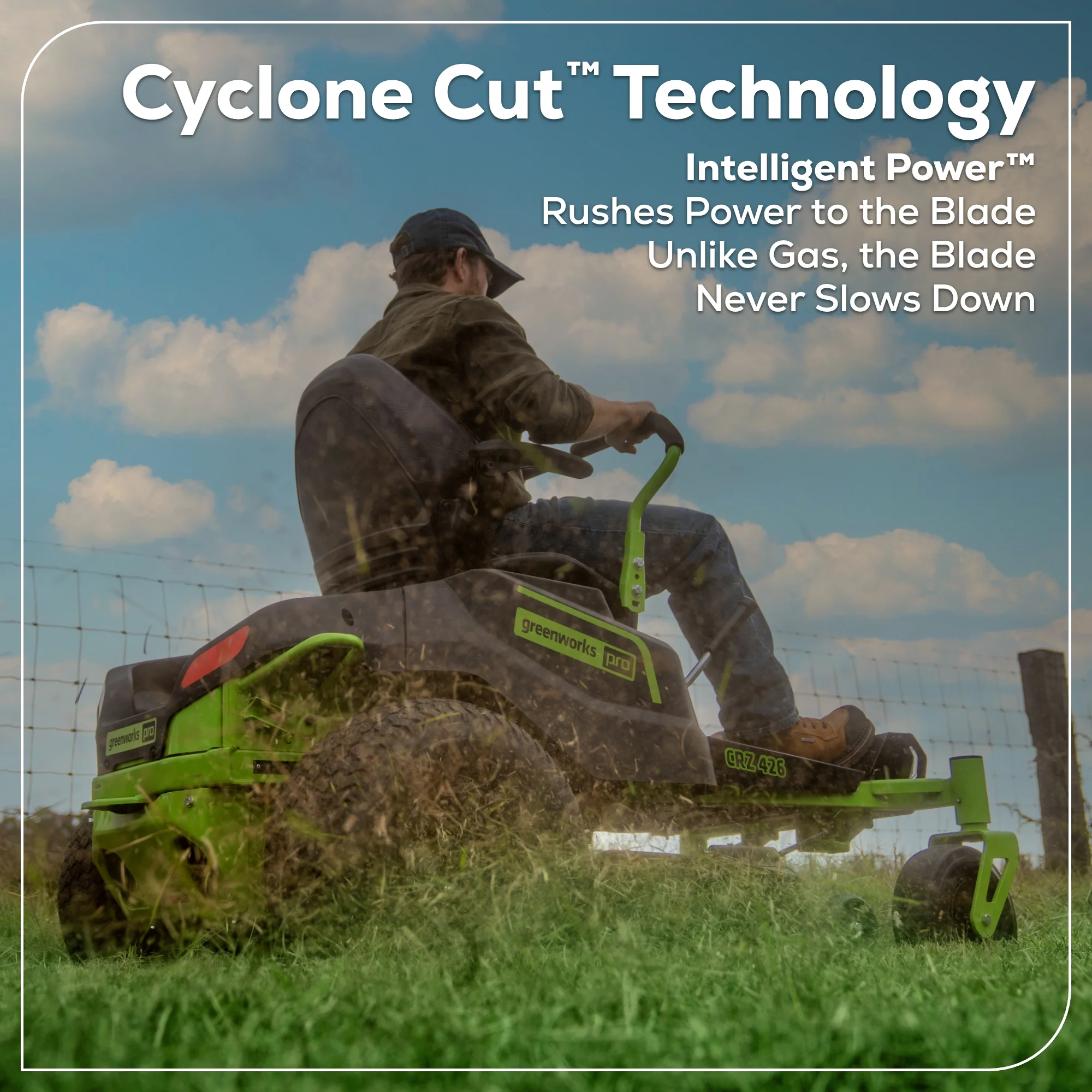 60V 42" Electric CrossoverZ Zero Turn Mower: (6) 8 Ah Batteries and 600W Wall Charger, CRZ4262 - Image 5