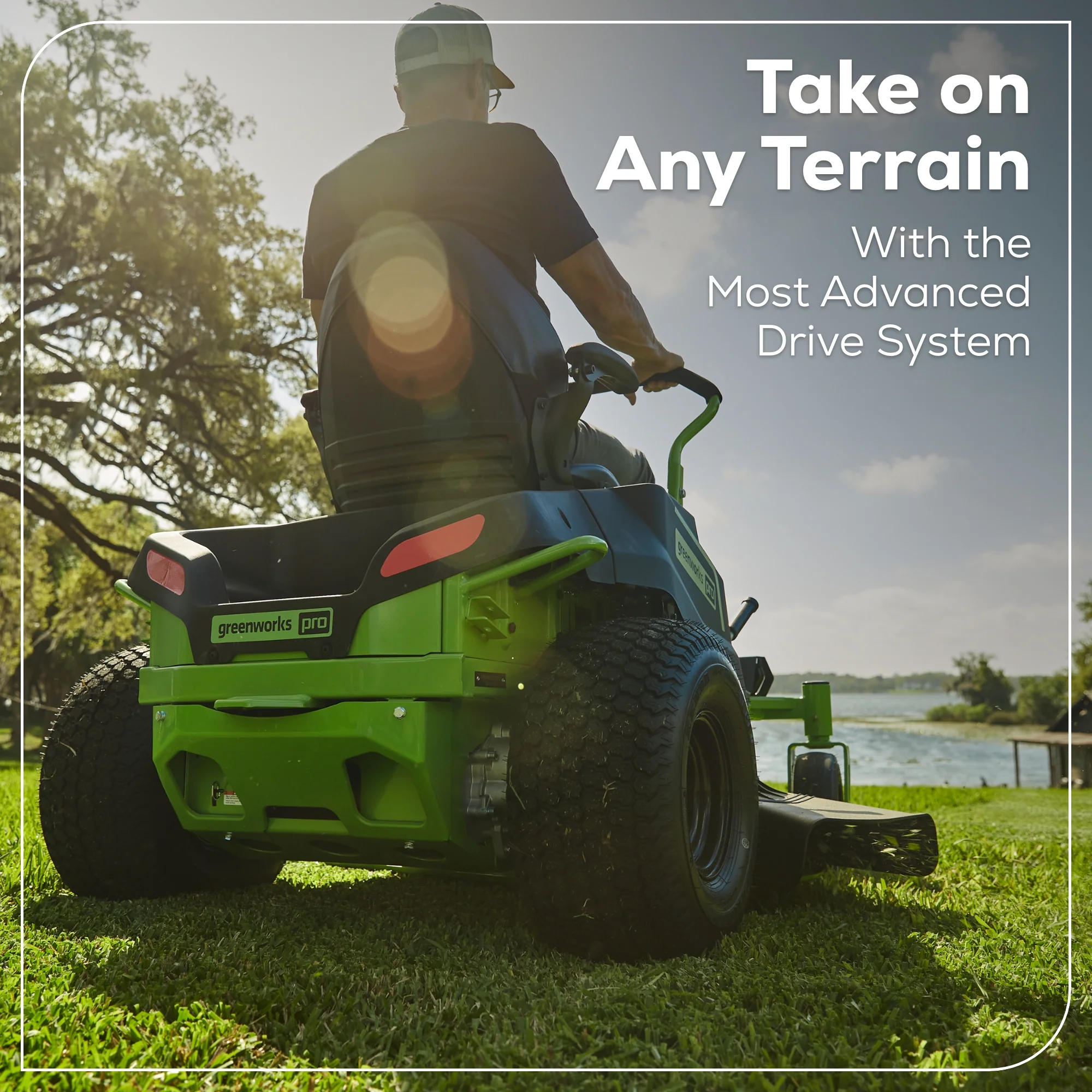 60V 42" Electric CrossoverZ Zero Turn Mower with (4) 8 Ah Batteries and (2) Dual-Port Turbo Chargers, CRZ4262 - Image 11