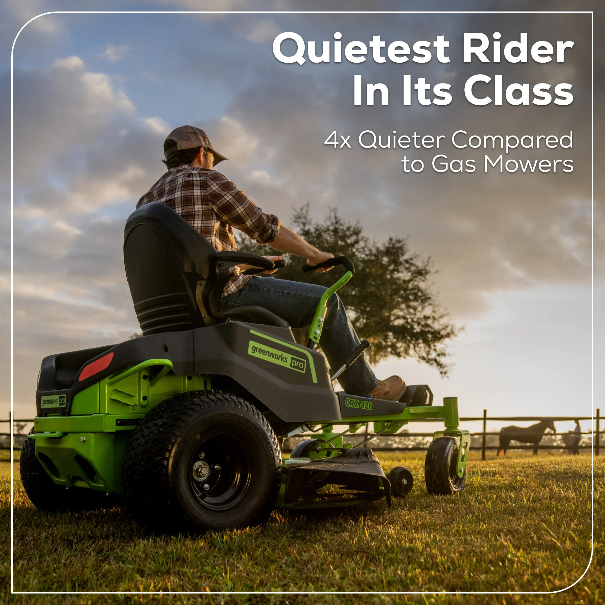 60V 42" Electric CrossoverZ Zero Turn Mower with (4) 8 Ah Batteries and (2) Dual-Port Turbo Chargers, CRZ4262 - Image 13
