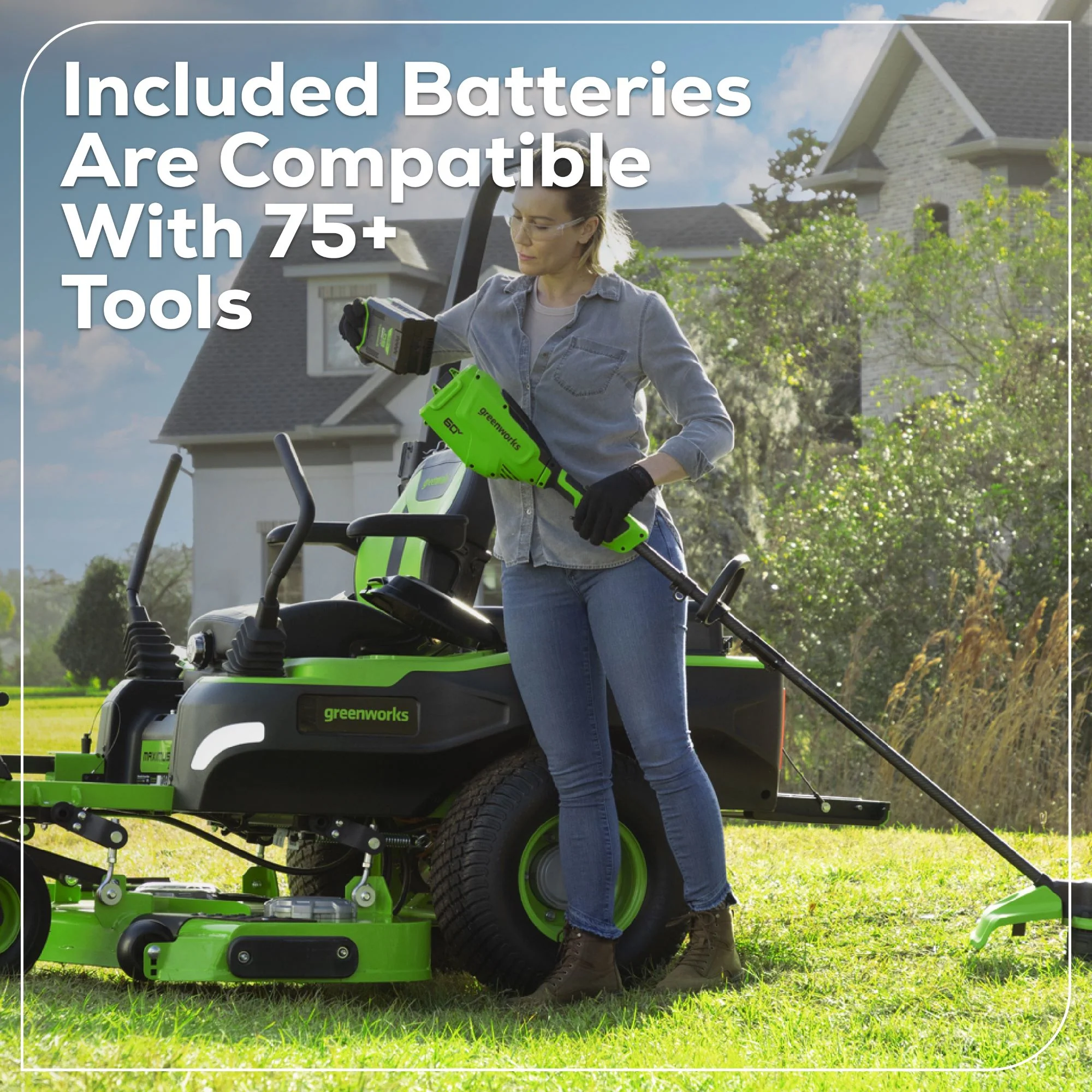60V 60" MaximusZ Zero Turn: (2) 20.0 Ah, (4) 8.0 Ah Batteries and 1.5kW Charger, MZ6061 - Image 17