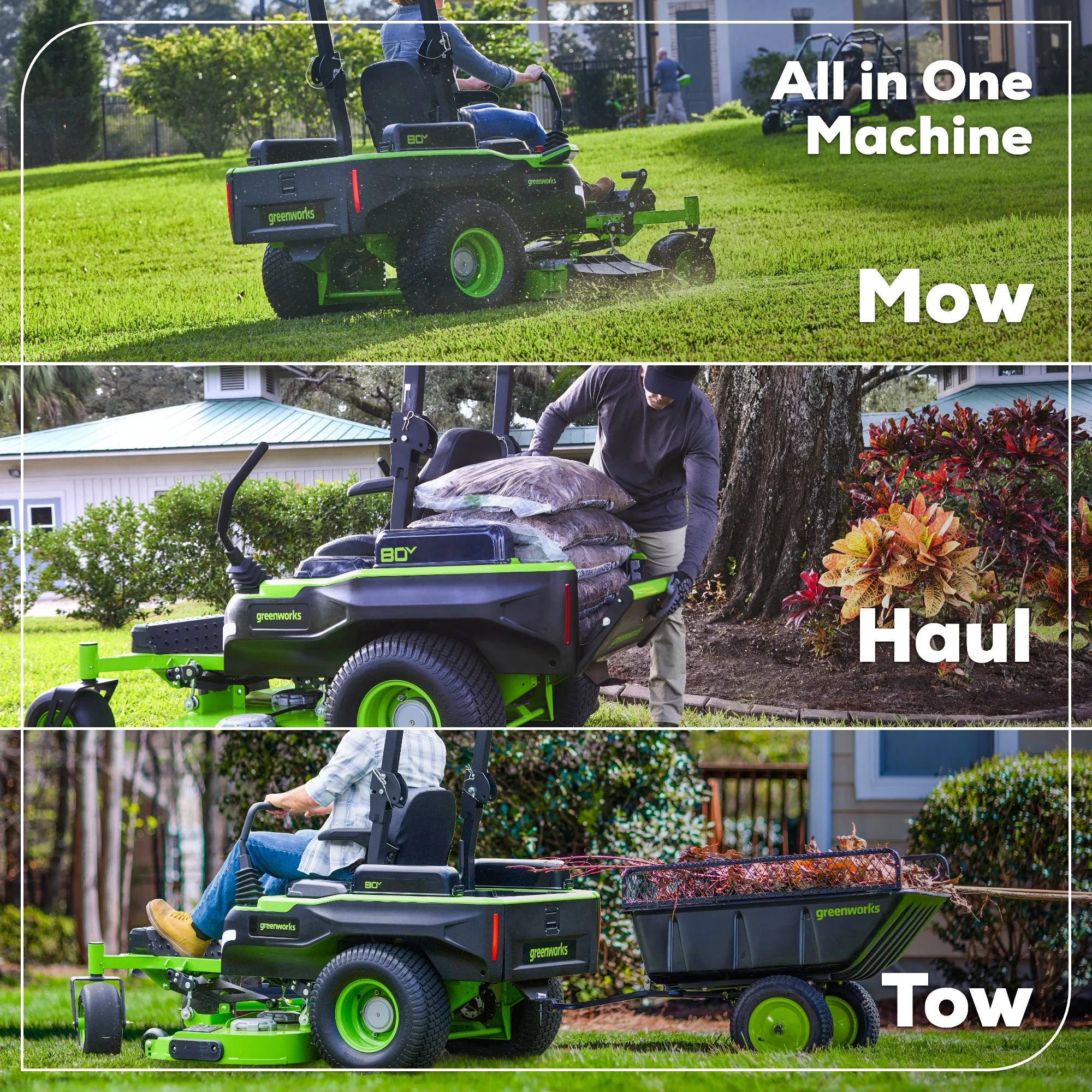 80V 54" MaximusZ Zero Turn Riding Mower with (2) 16.0 Ah and (1) 4.0 Ah Batteries and 1.5kW Charger, MZ5481 - Image 7