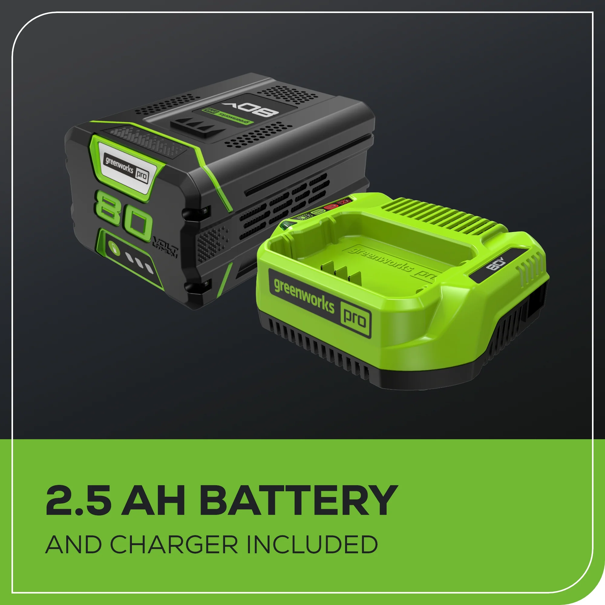 80V 16" Gen3 Cordless Brushless String Trimmer (Attachment Capable): 2.5 Ah Battery and Charger - Image 11