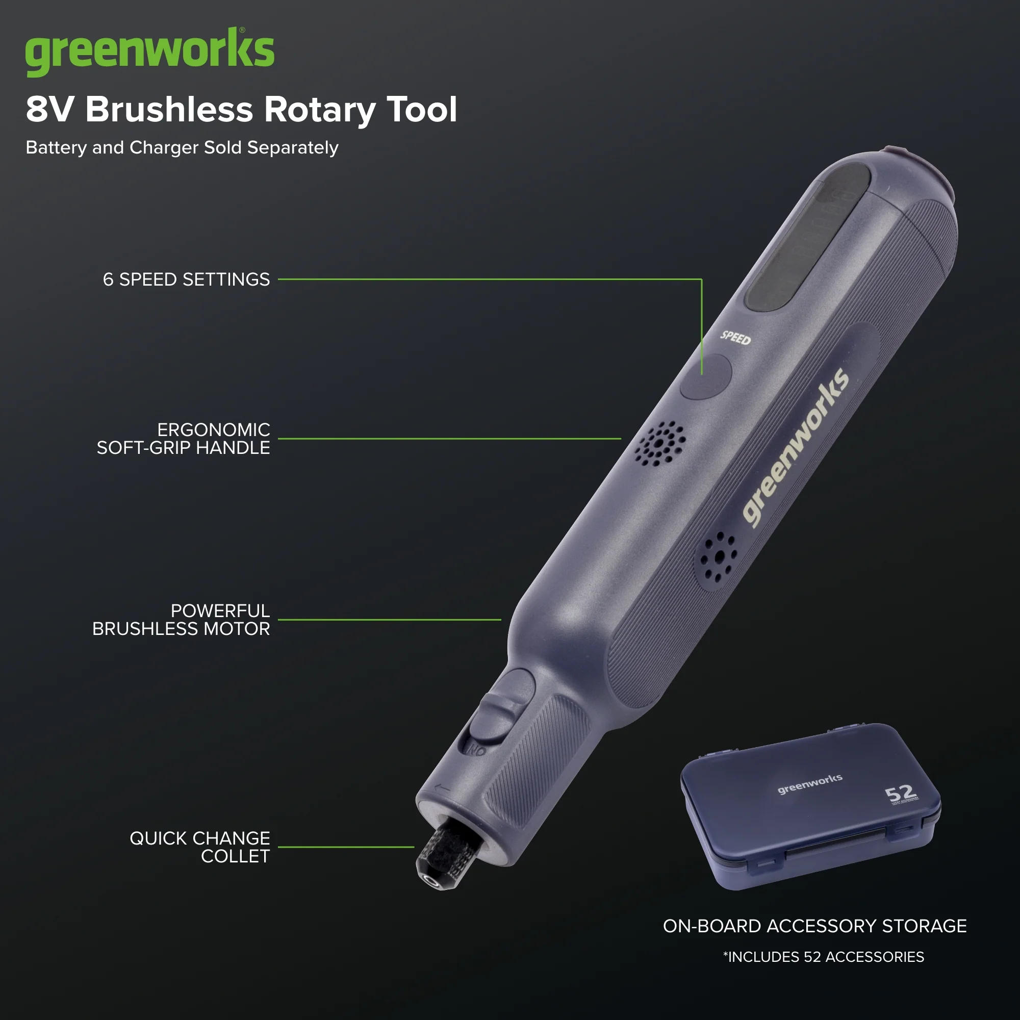 8V Rotary Tool Kit - Image 2