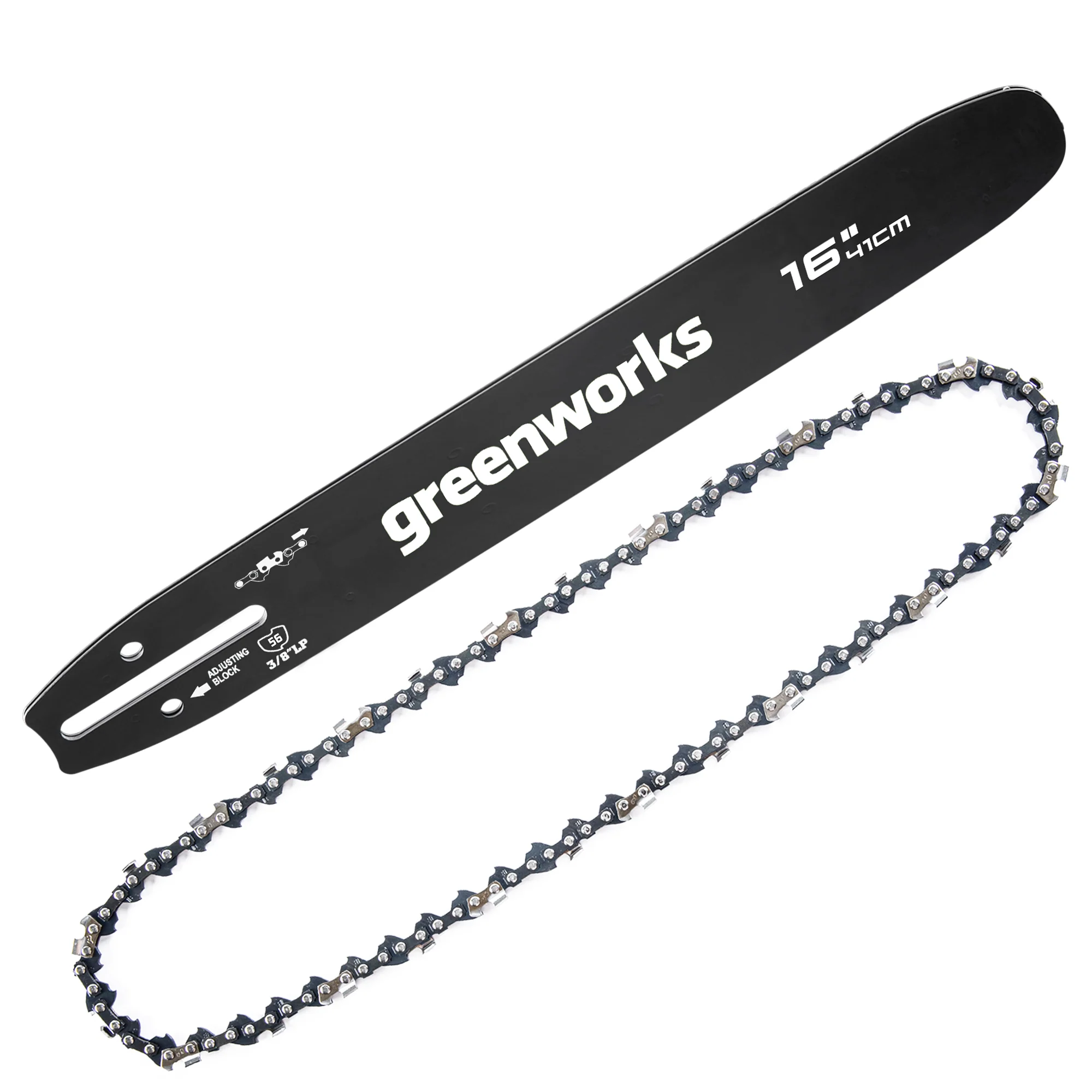 16" Replacement Chainsaw Bar and Chain Combo
