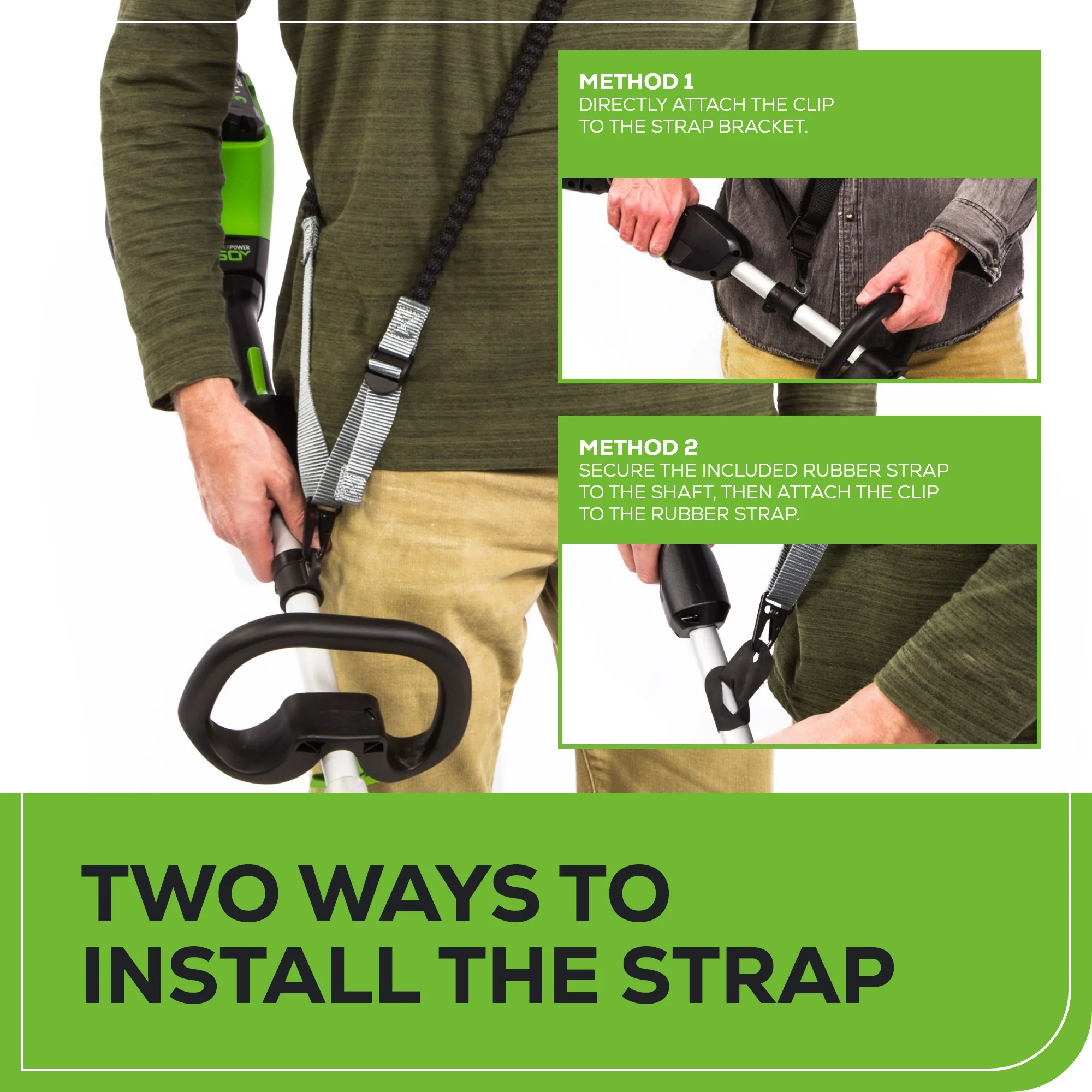 exoFLEX Shoulder Strap for String Trimmer / Leaf Blower - Image 7