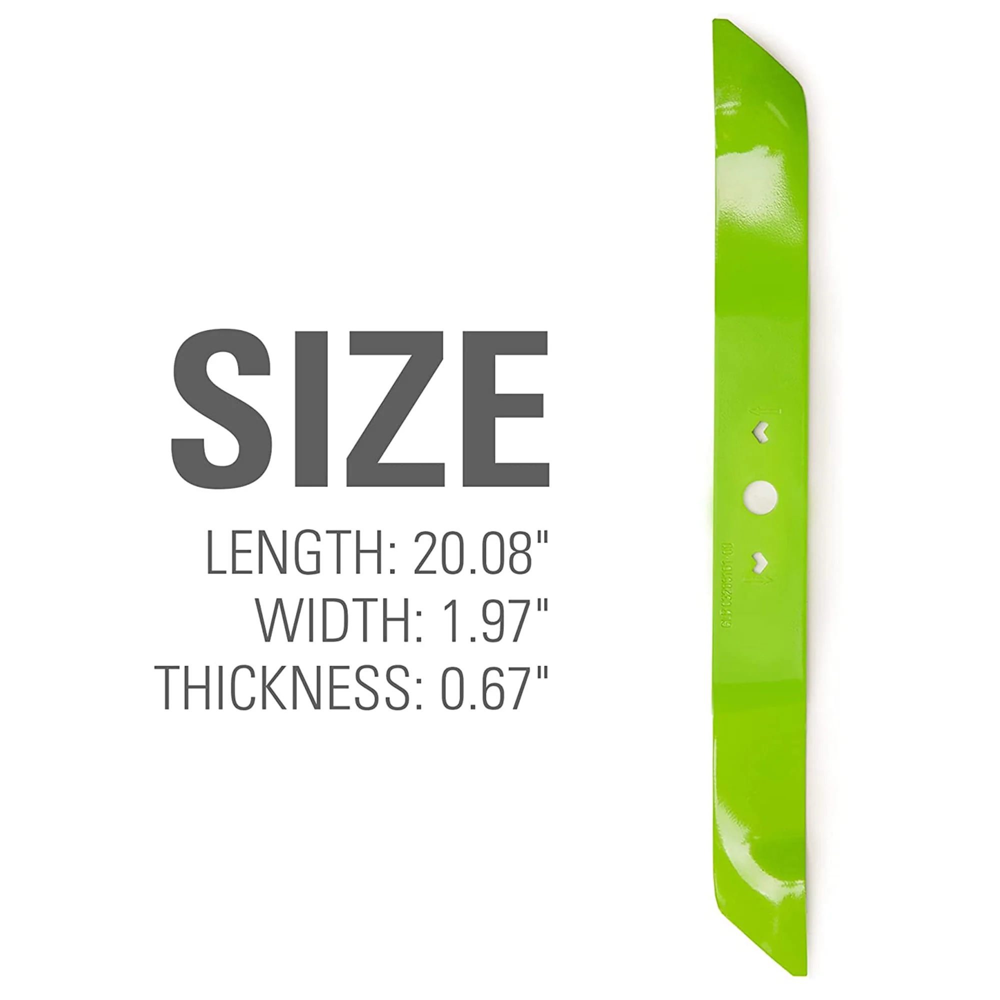 Replacement Blade for 21'' Greenworks Lawn Mowers - Image 3
