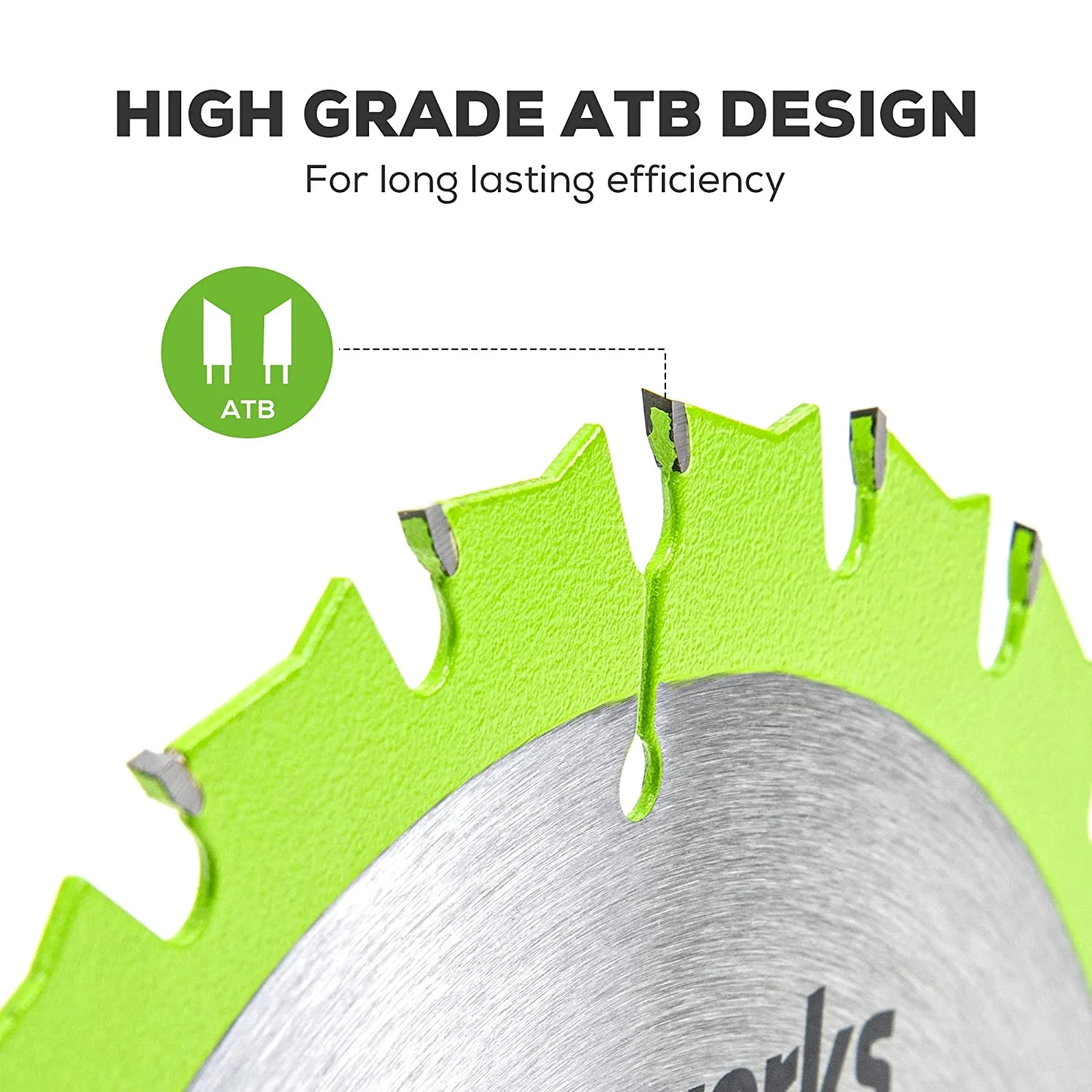 Greenworks 24V 7-1/4 " 24T Circular Saw Blades - Image 2