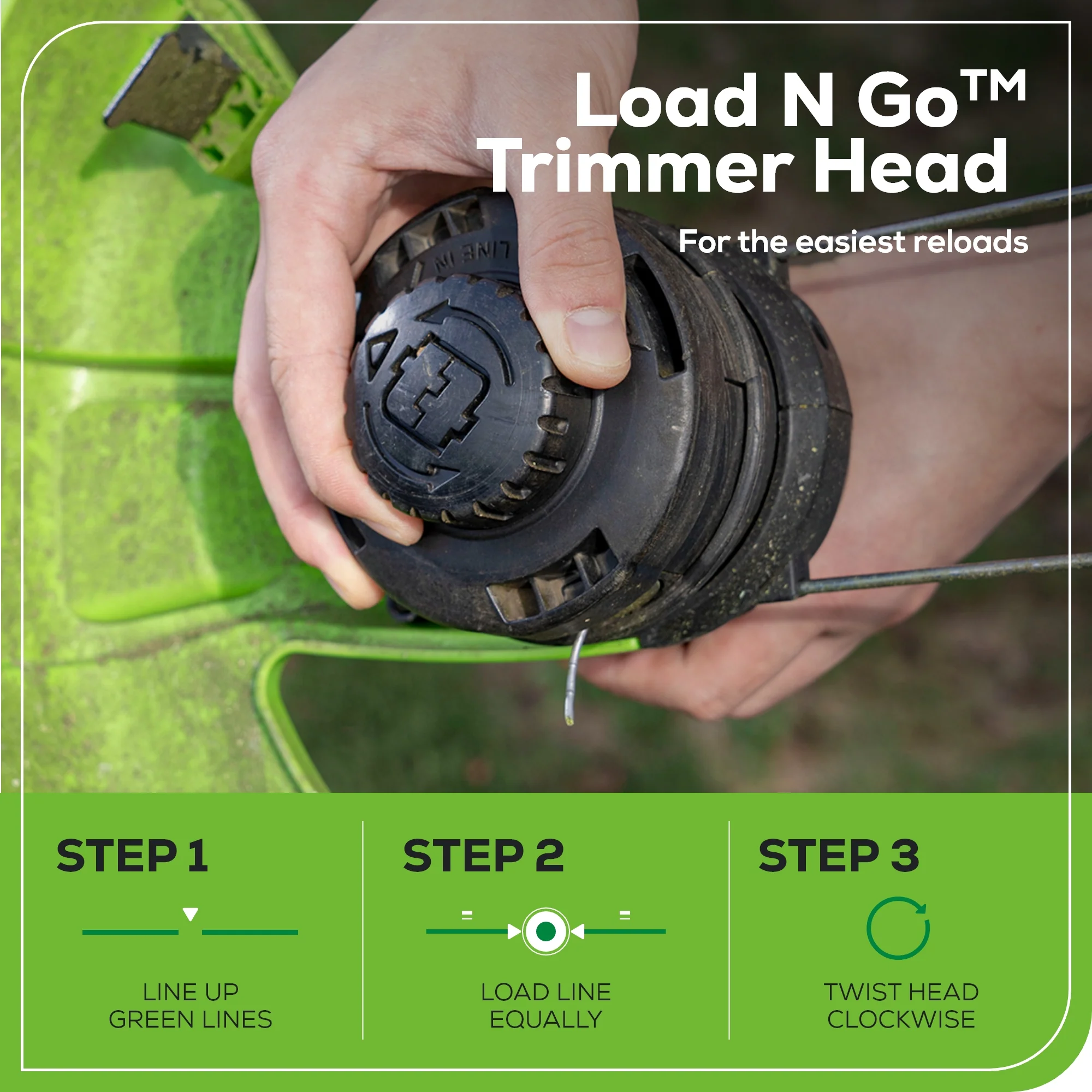 80V 13" String Trimmer: 2.0 Ah Battery and Charger - Image 7