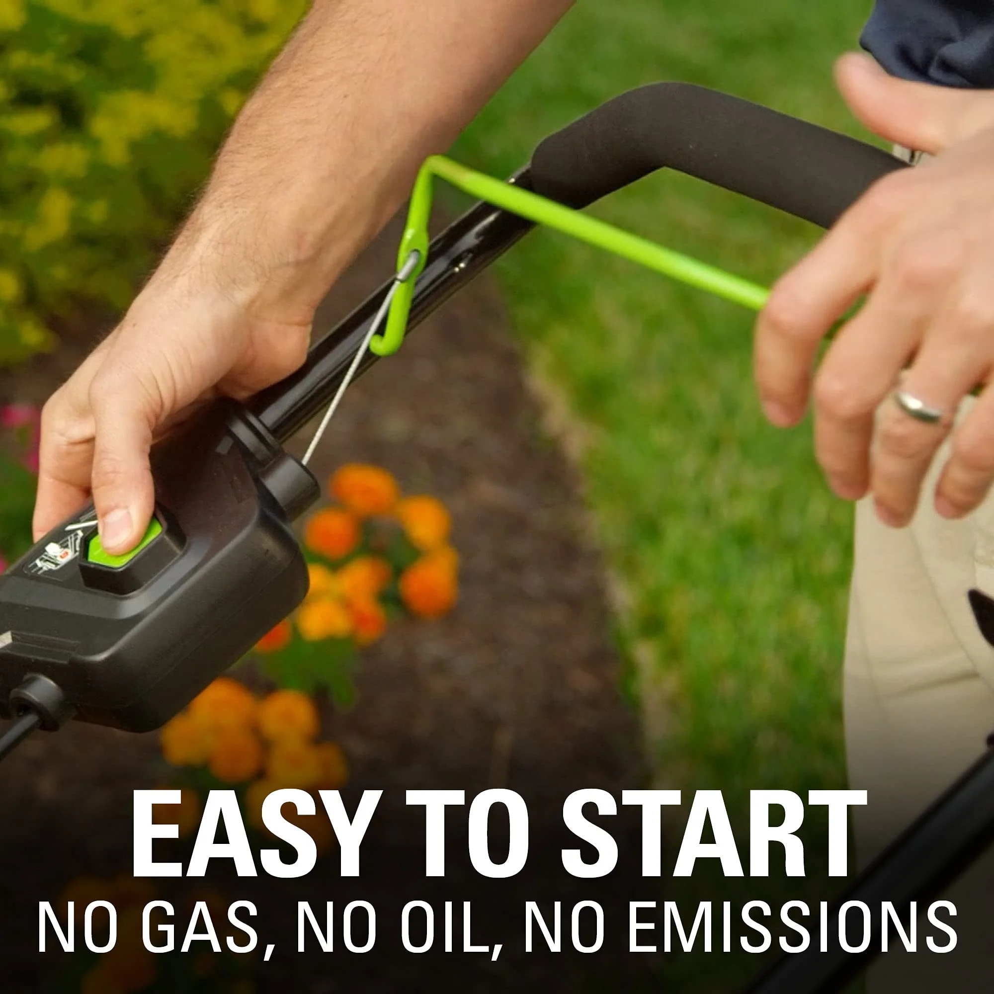Pro 80V 21" Brushless Push Lawn Mower w/ (2) 2.0Ah Batteries & Rapid Charger - Image 9