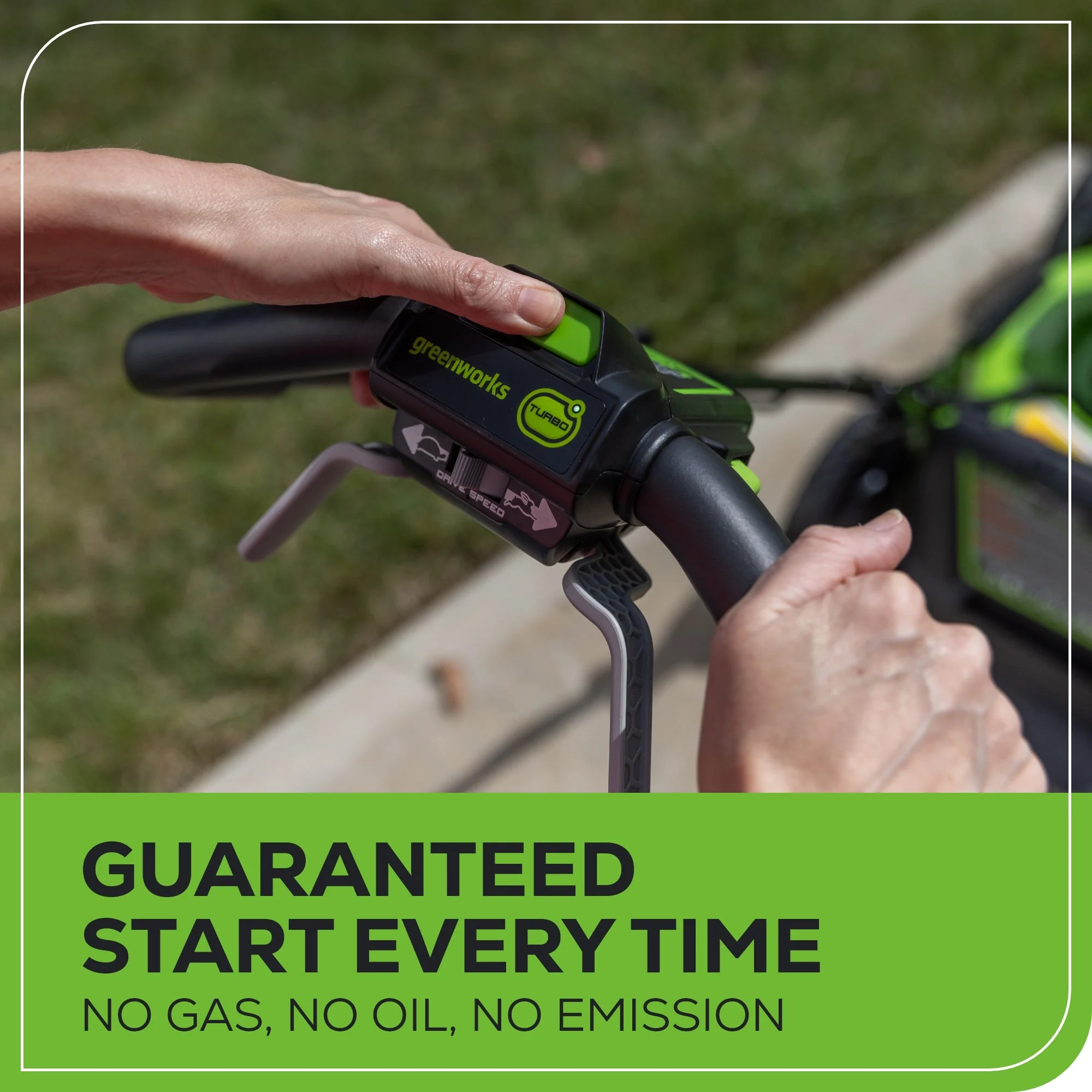 OPEN BOX 48V (24V x 2) 21" Cordless Battery Self-Propelled Mower, 12" String Trimmer and 320 CFM Blower Combo Kit: (2) 5.0Ah Batteries and Chargers - Image 9