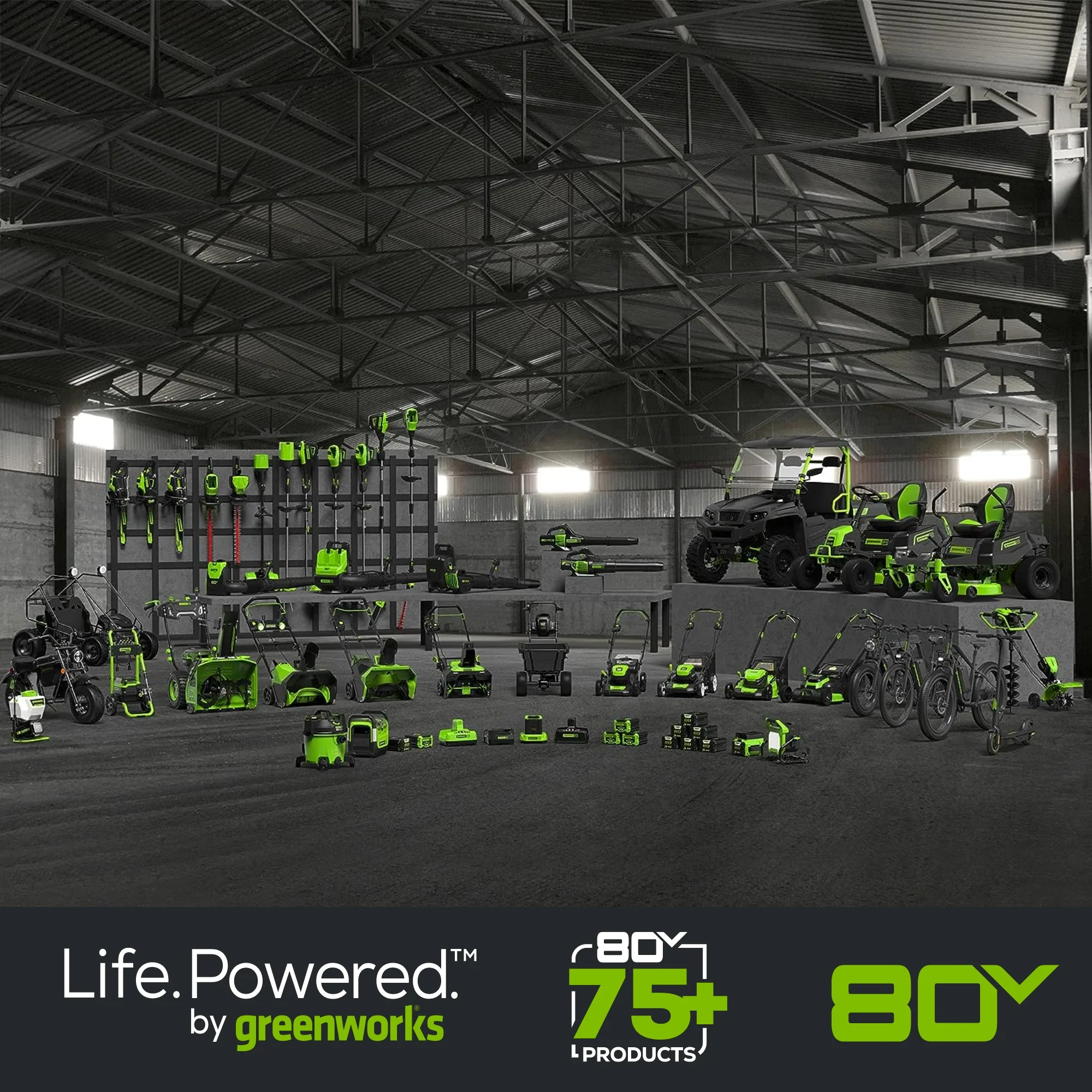 RENEWED 80V 42" Cordless Battery CrossoverZ Zero Turn Lawn Mower, (6) 5.0Ah Batteries and Chargers, CRZ4281 - Image 11