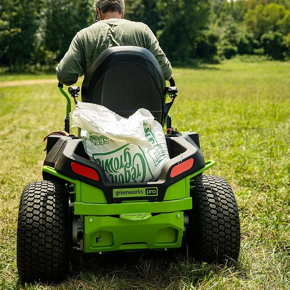 80V 42" Cordless Battery CrossoverZ Zero Turn Lawn Mower, Twelve (12) 4.0 Ah Batteries and (3) Dual-Port Turbo Chargers, CRZ4281 - Image 9
