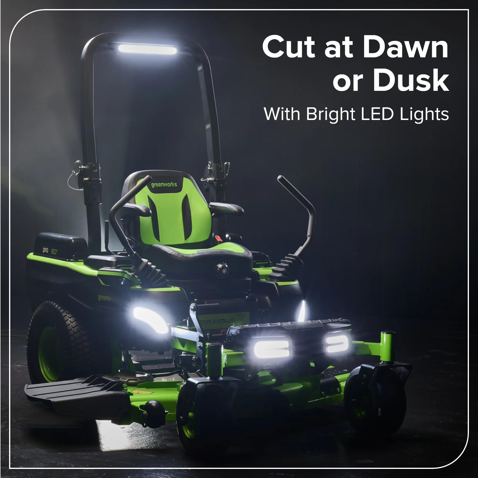60V 54" MaximusZ Zero Turn Riding Mower with (2) 20.0 Ah, (4) 8.0 Ah Batteries and 1.5kW Charger, MZ5461 - Image 13