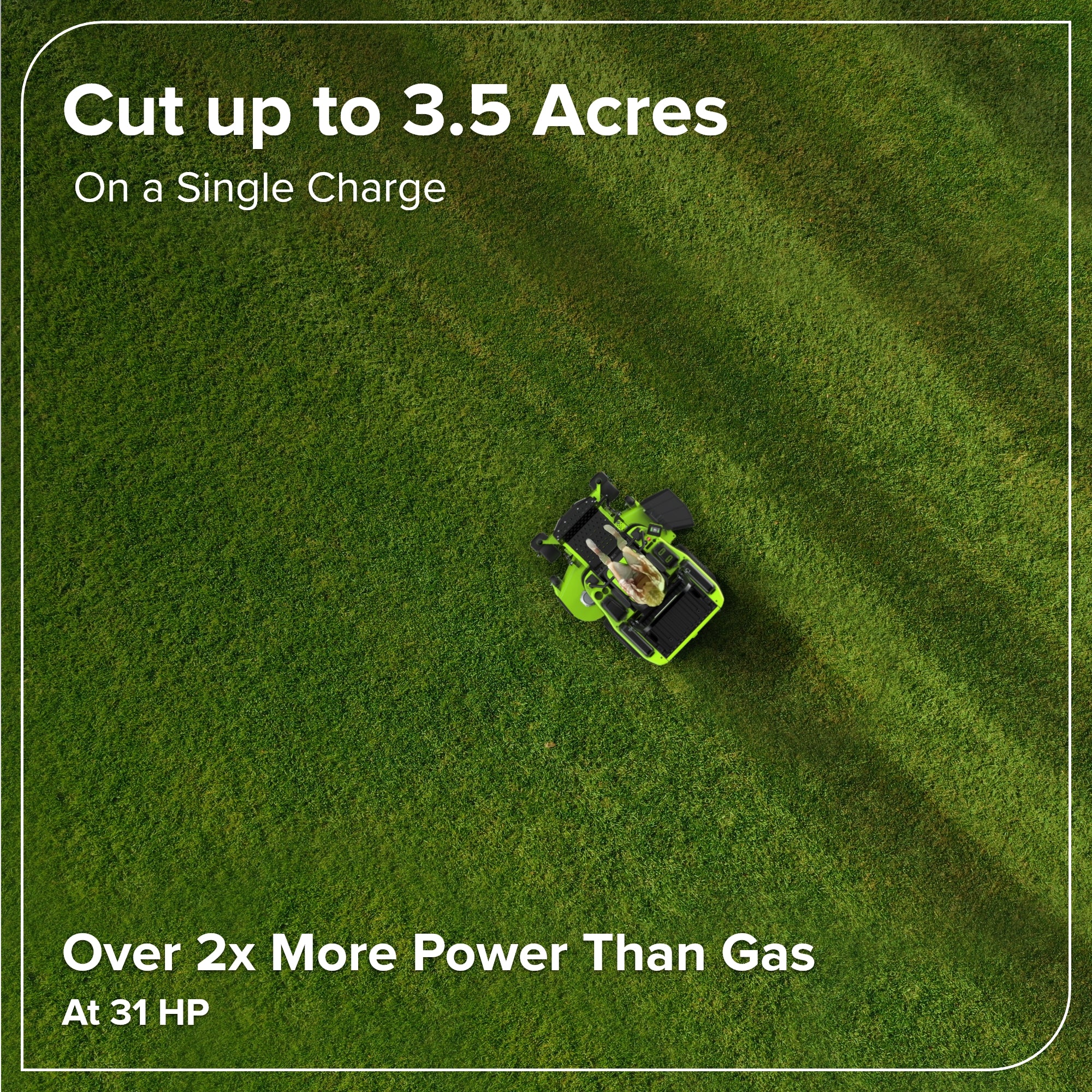 60V 54" MaximusZ Zero Turn Riding Mower with (2) 20.0 Ah, (4) 8.0 Ah Batteries and 1.5kW Charger, MZ5461 - Image 5