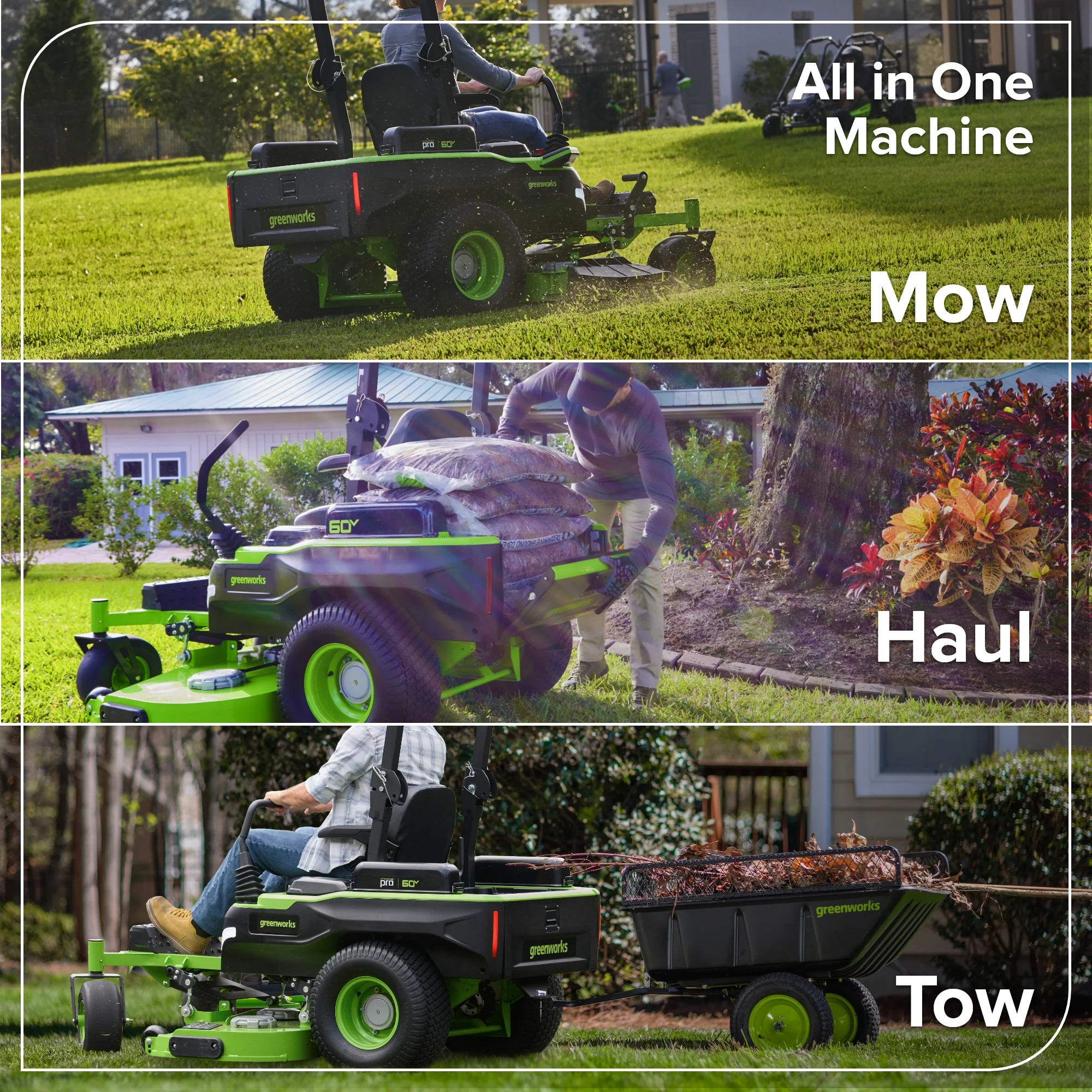 60V 54" MaximusZ Zero Turn Riding Mower with (2) 20.0 Ah, (4) 8.0 Ah Batteries and 1.5kW Charger, MZ5461 - Image 9